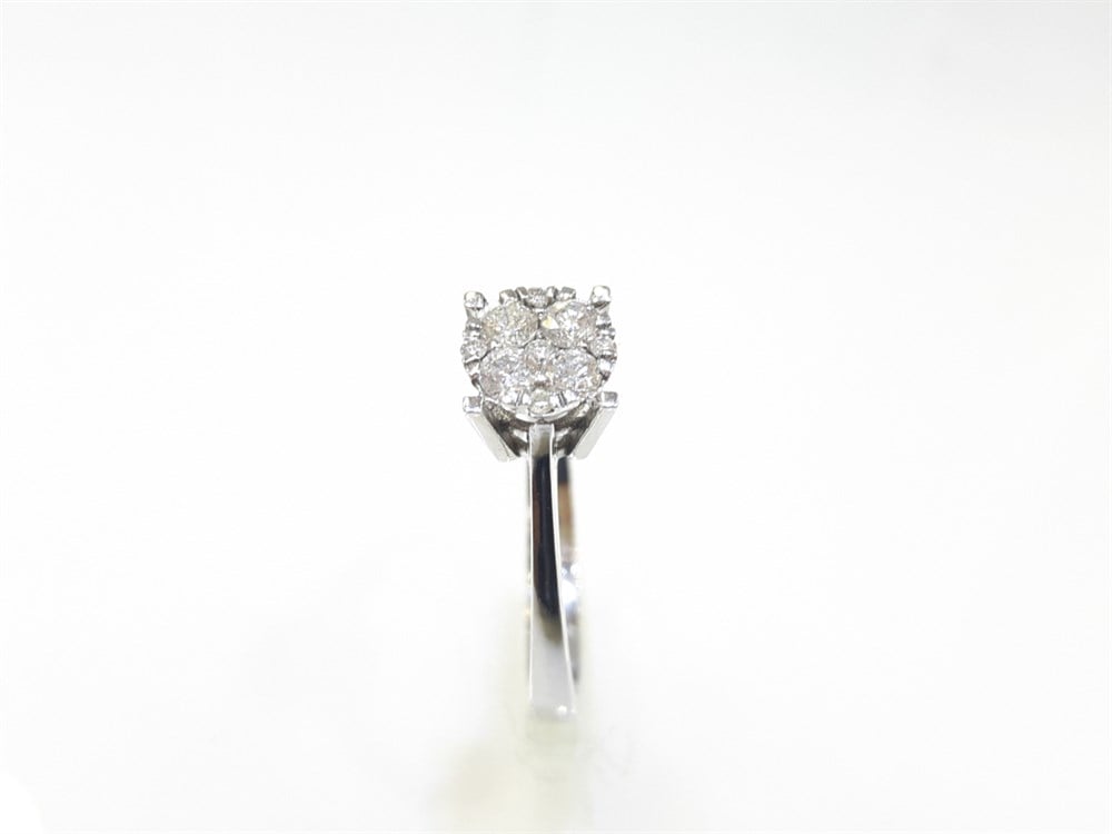 Kronet Tektaş 0,34ct H Color VS Pırlanta 2,57gr 8 Ayar Altın