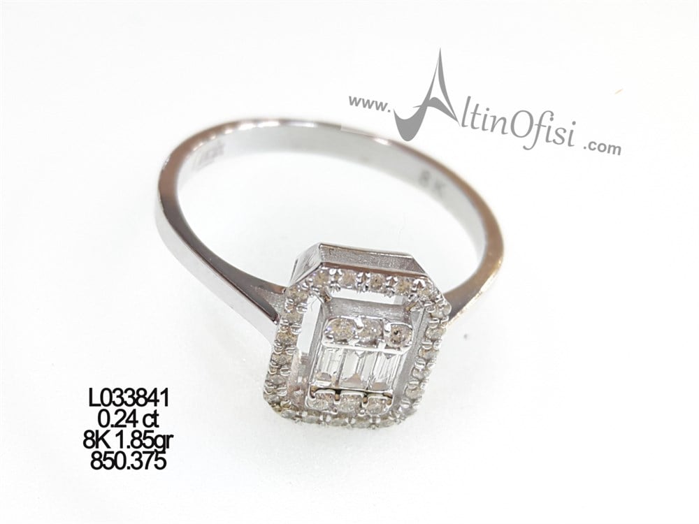 Pırlanta Baget Yüzük 