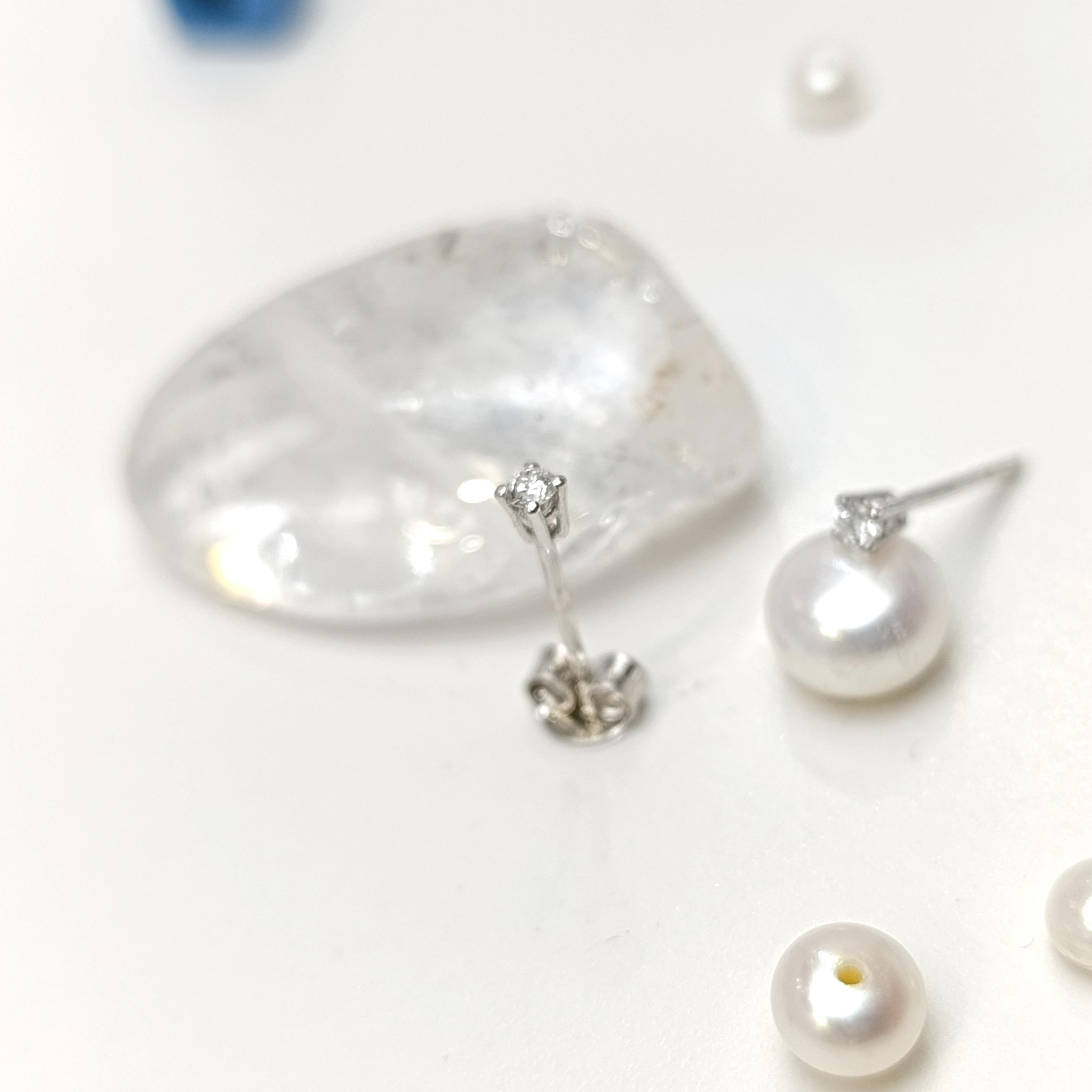 Pırlanta Tek Taş Küpe 14 Ayar Altın HD VİDEOLU