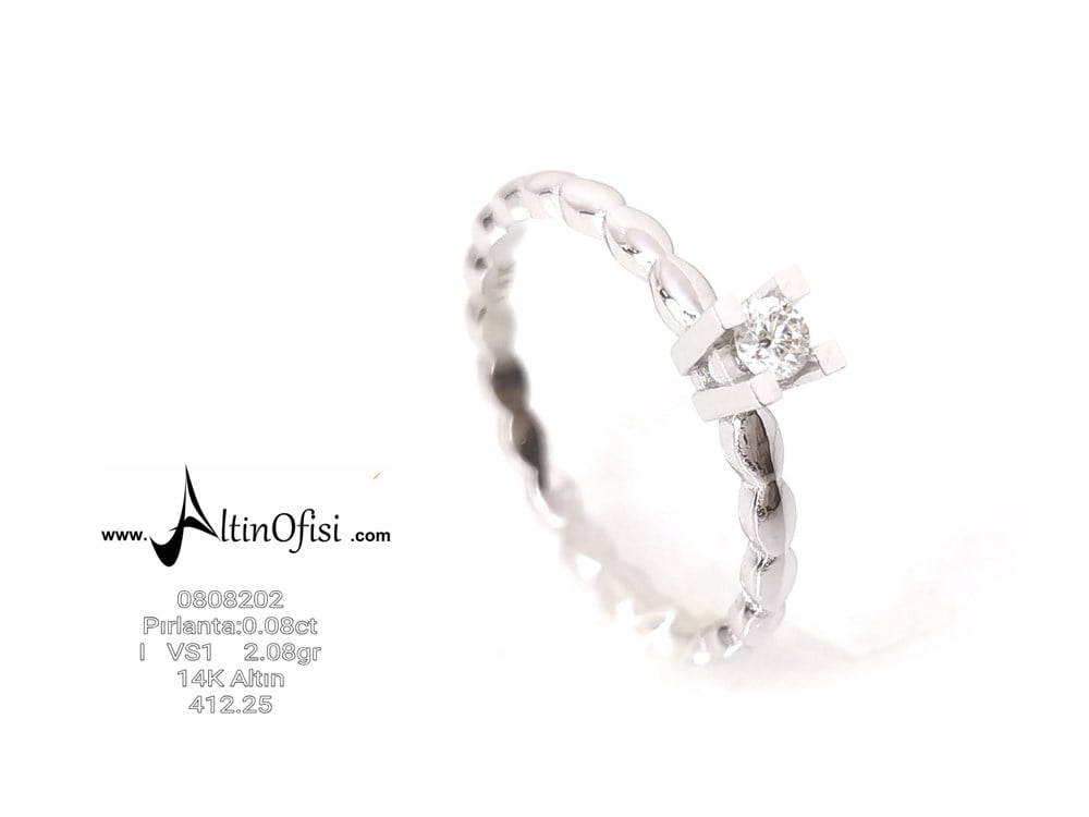 Pırlanta Tektaş Yüzük