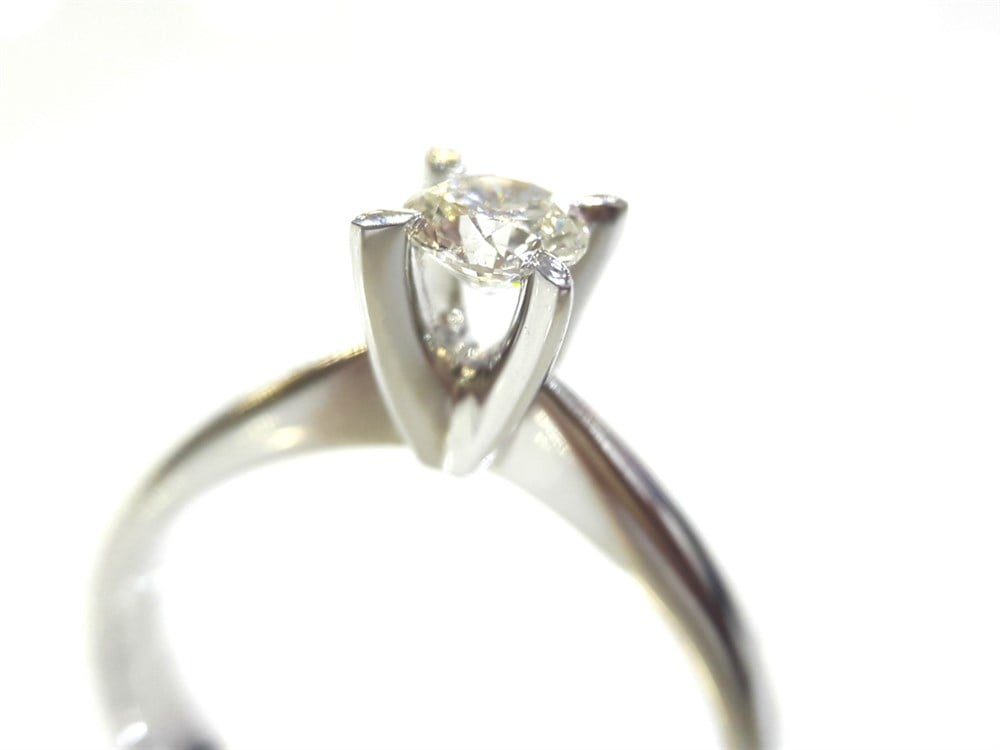 Tektaş 0,31ct F Color SI Pırlanta 3,08gr 14 Ayar Altın