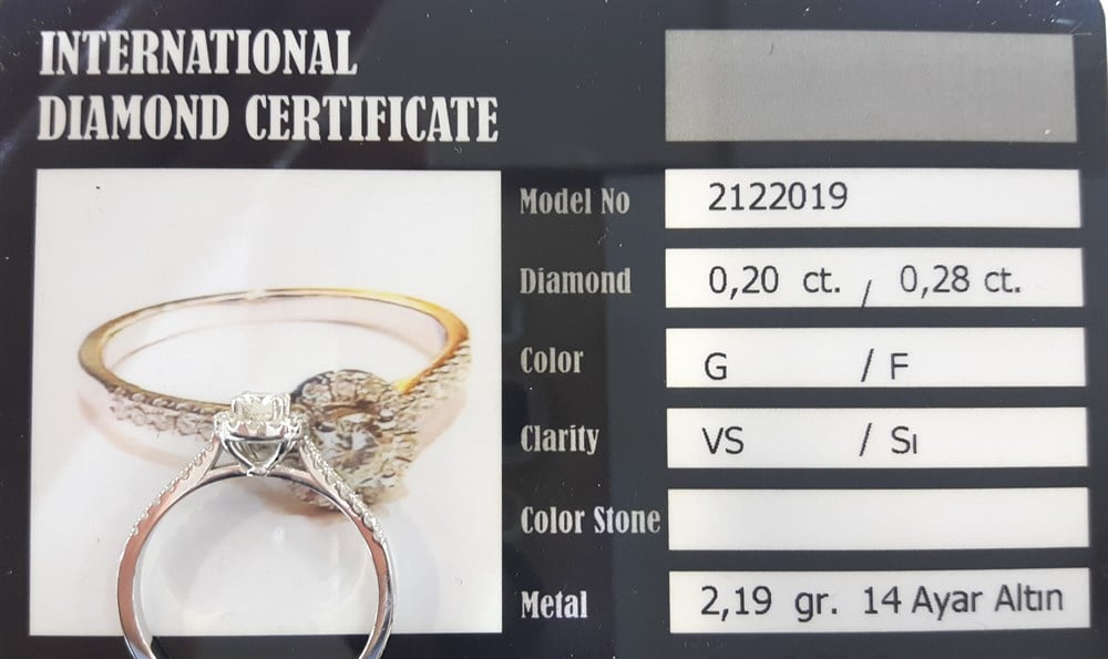 Tektaş Pırlanta Yüzük ÖZEL FİYAT