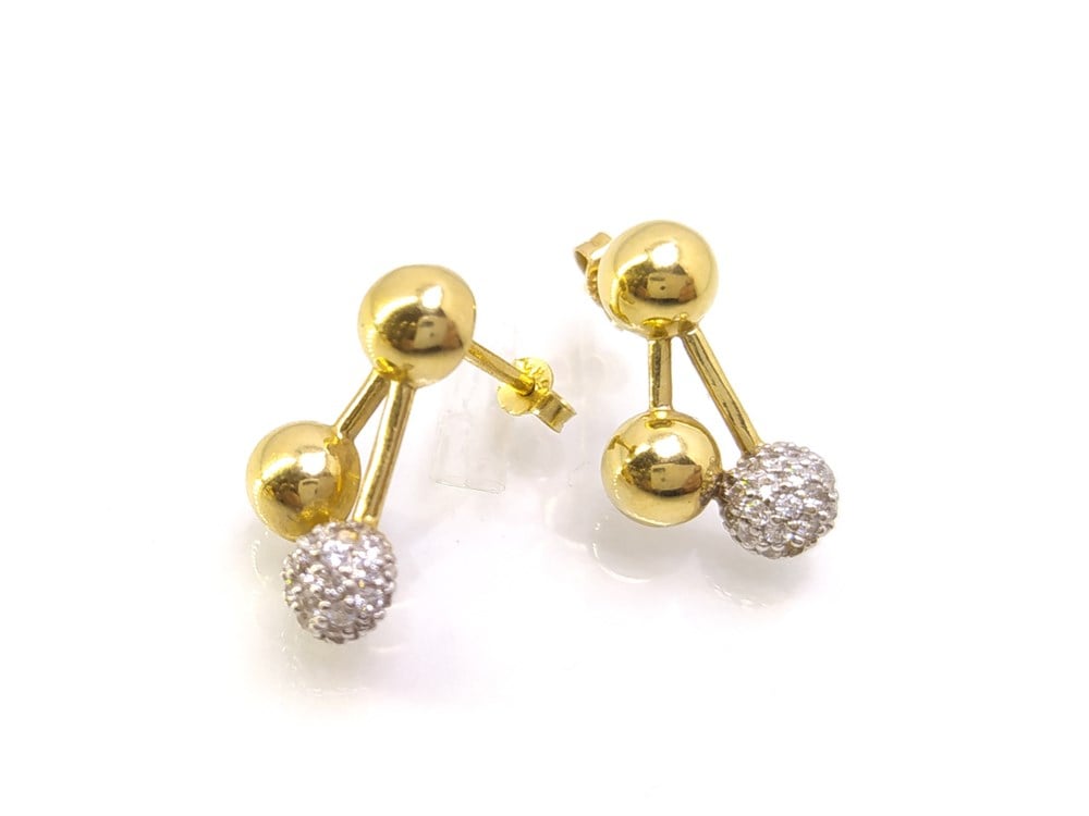 Kiraz Küpe 14 Ayar Altın