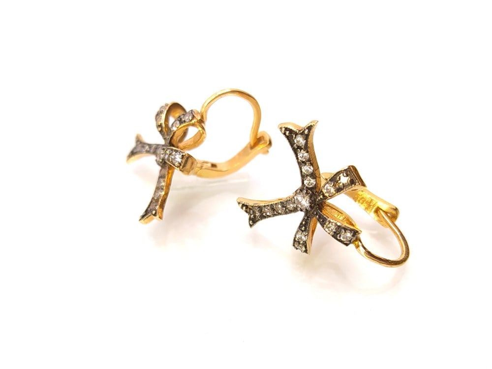 Kurdela Küpe 14 Ayar Altın