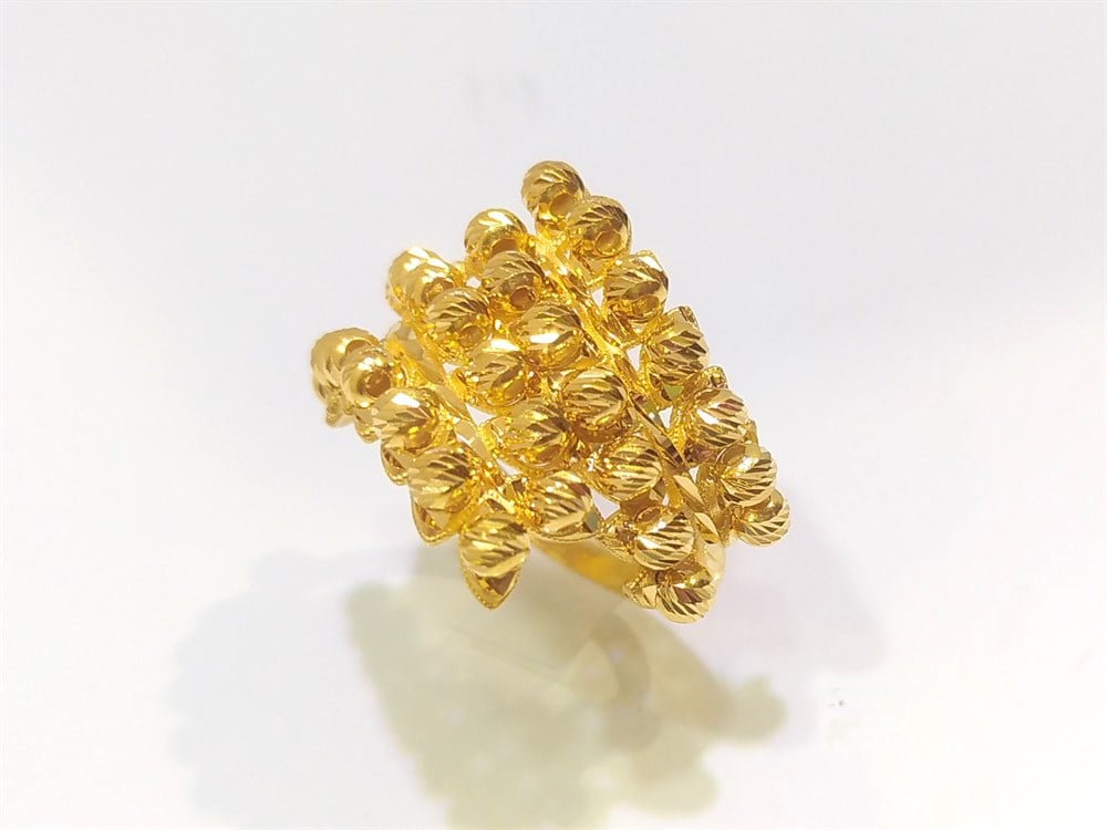 Dorika Toplu Yüzük 22 Ayar Altın 