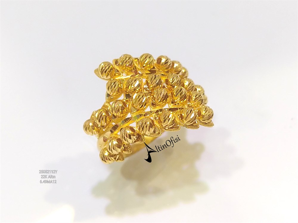 Dorika Toplu Yüzük 22 Ayar Altın 