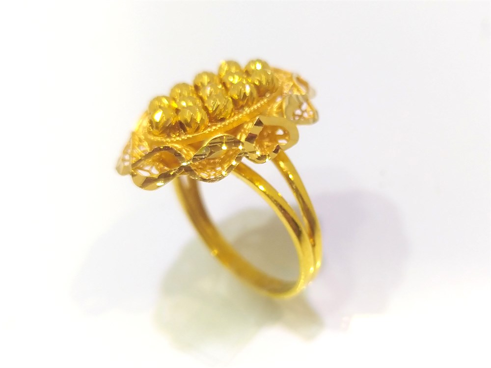 Dorika Toplu Yüzük 22 Ayar Altın 