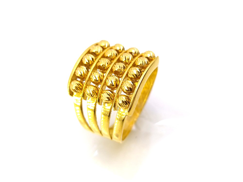 Dorika Toplu Yüzük 22 Ayar Altın 