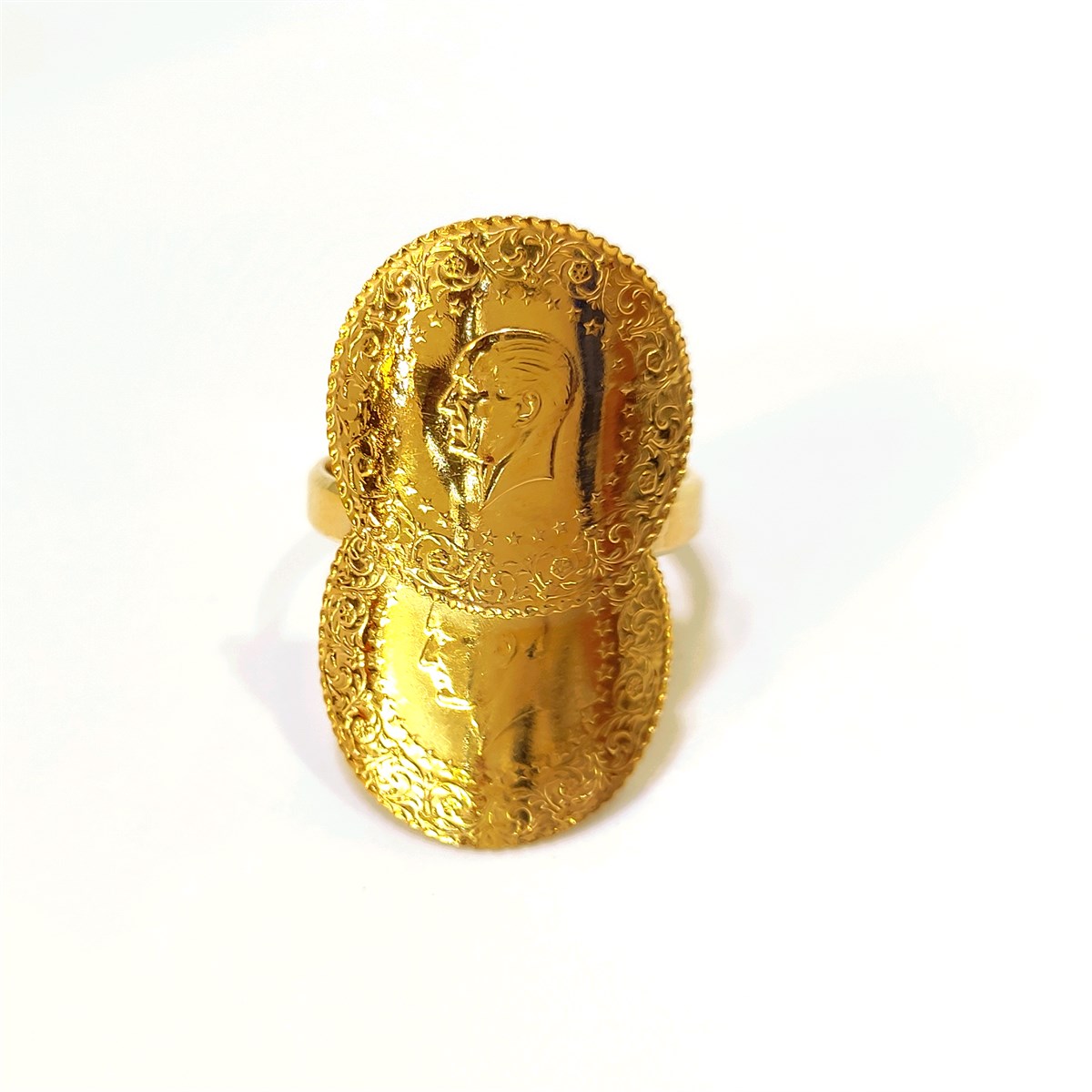 İki Çeyrek Altınlı Yüzük