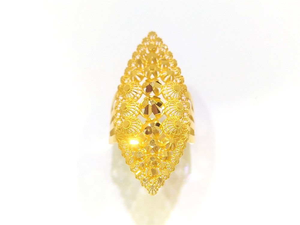 Mekik Yüzük 22 Ayar Altın 