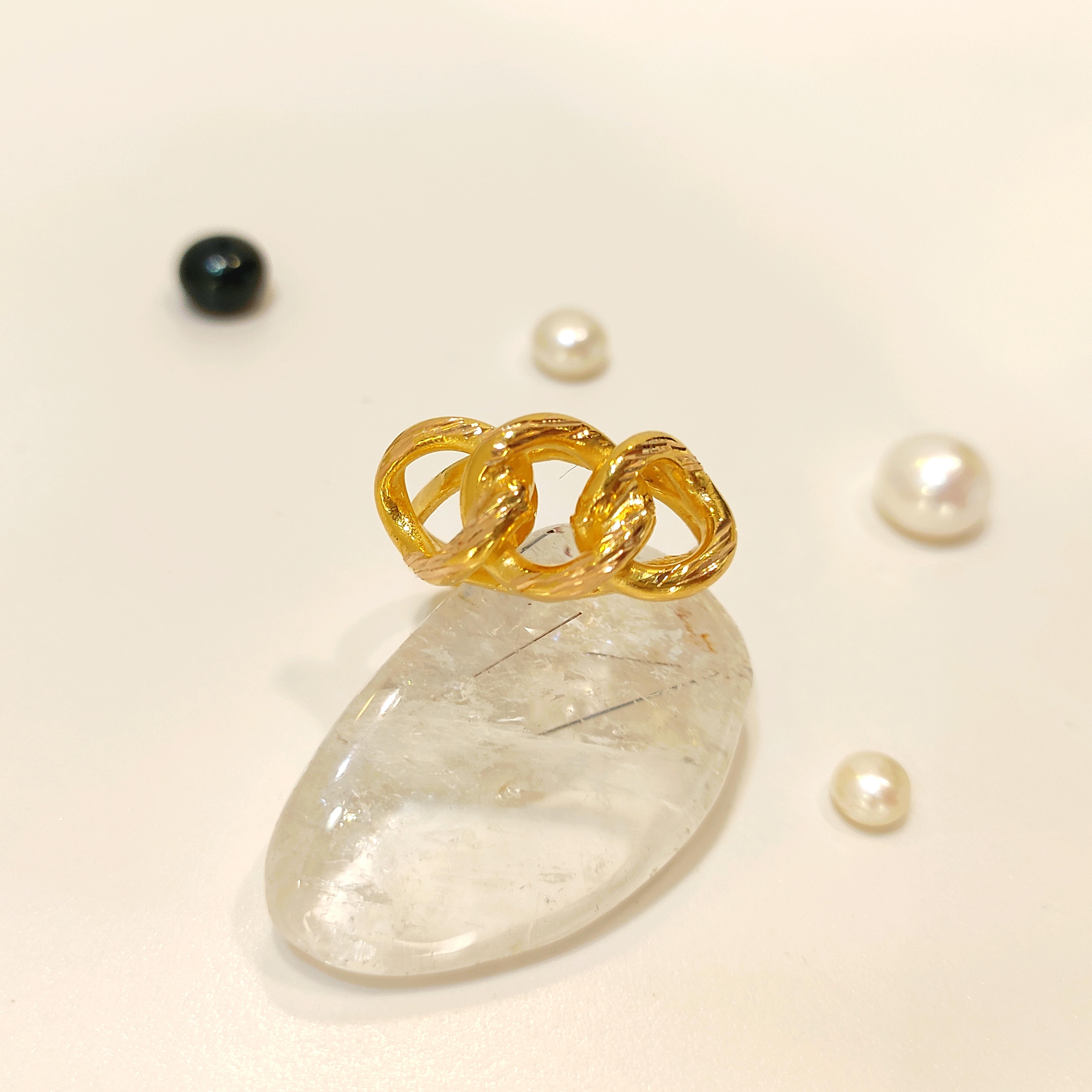 Uzay Yolu Yüzük 22 Ayar Altın HD VİDEOLU