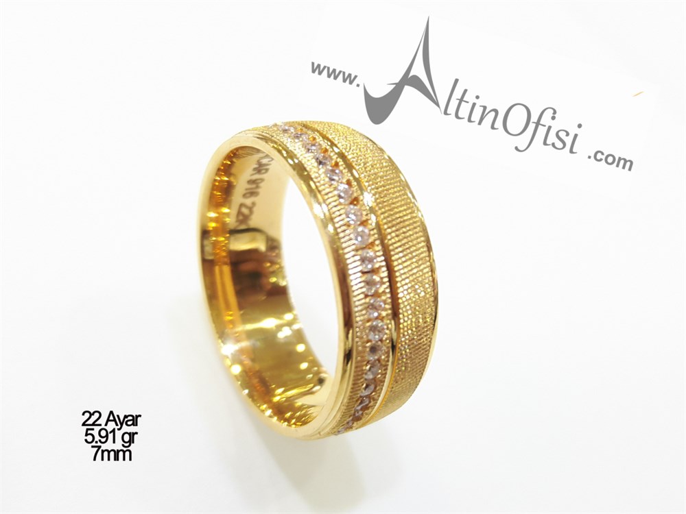 22 ayar Altın Alyans