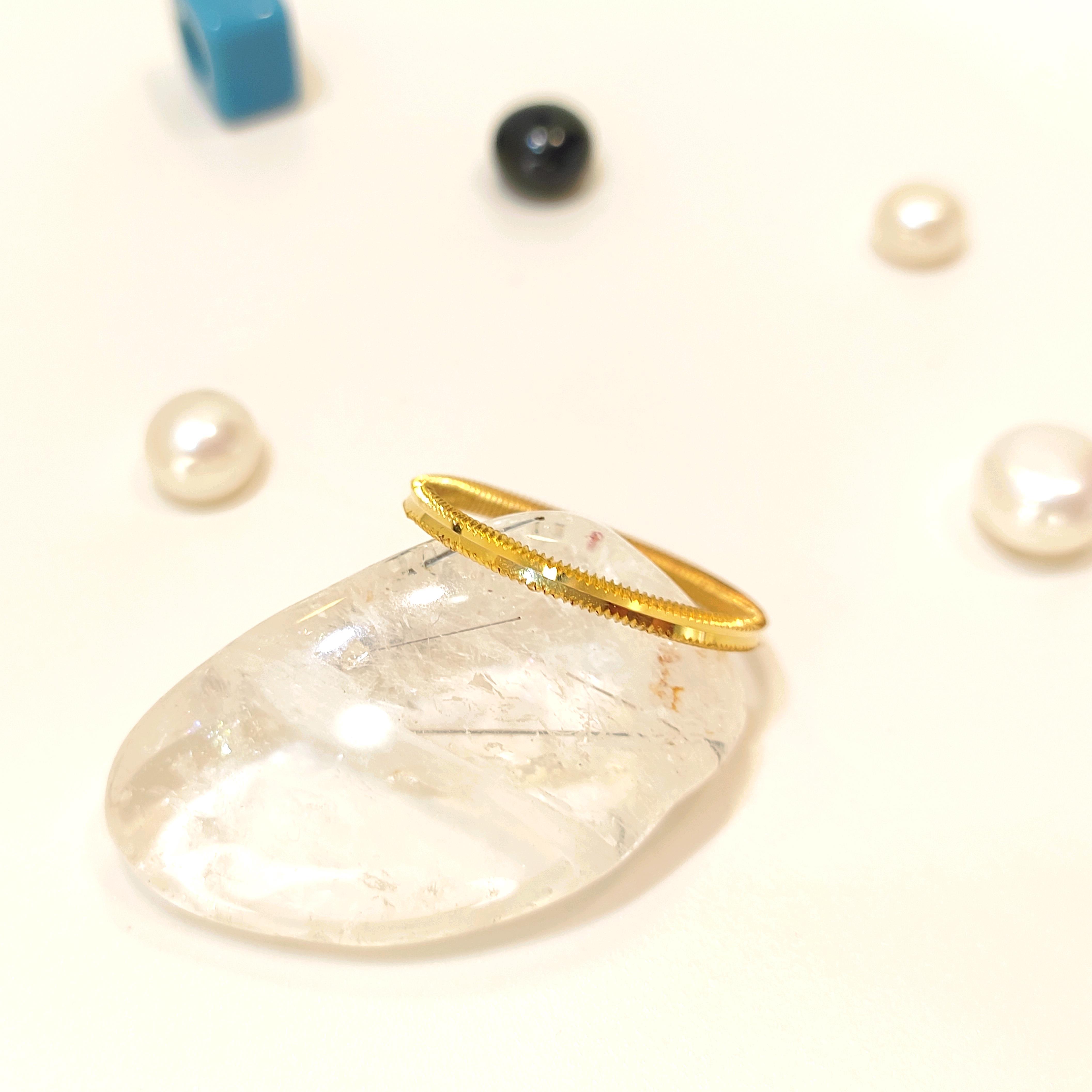 2mm Oluklu Ajda Alyans 14 Ayar Altın