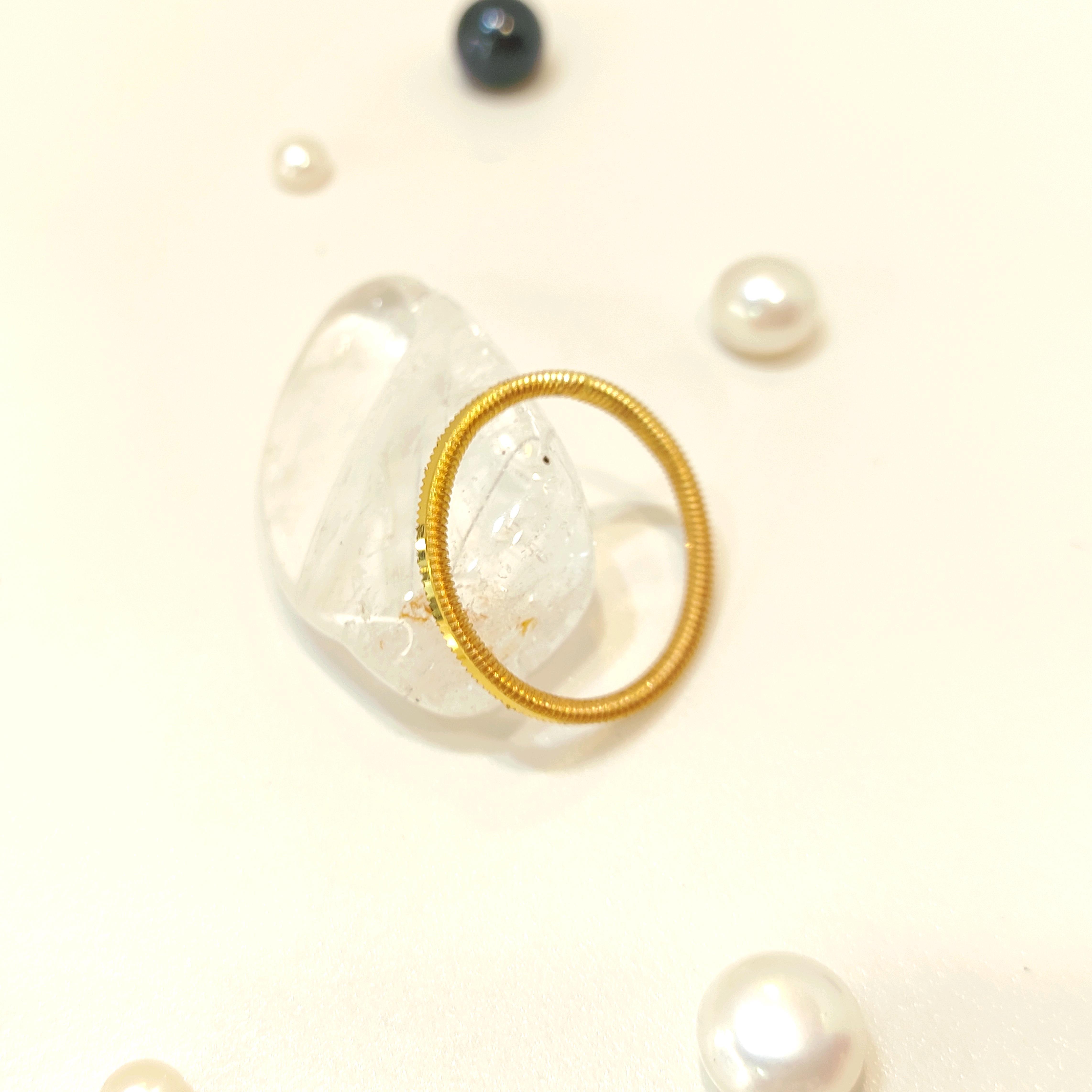 2mm Oluklu Ajda Alyans 14 Ayar Altın