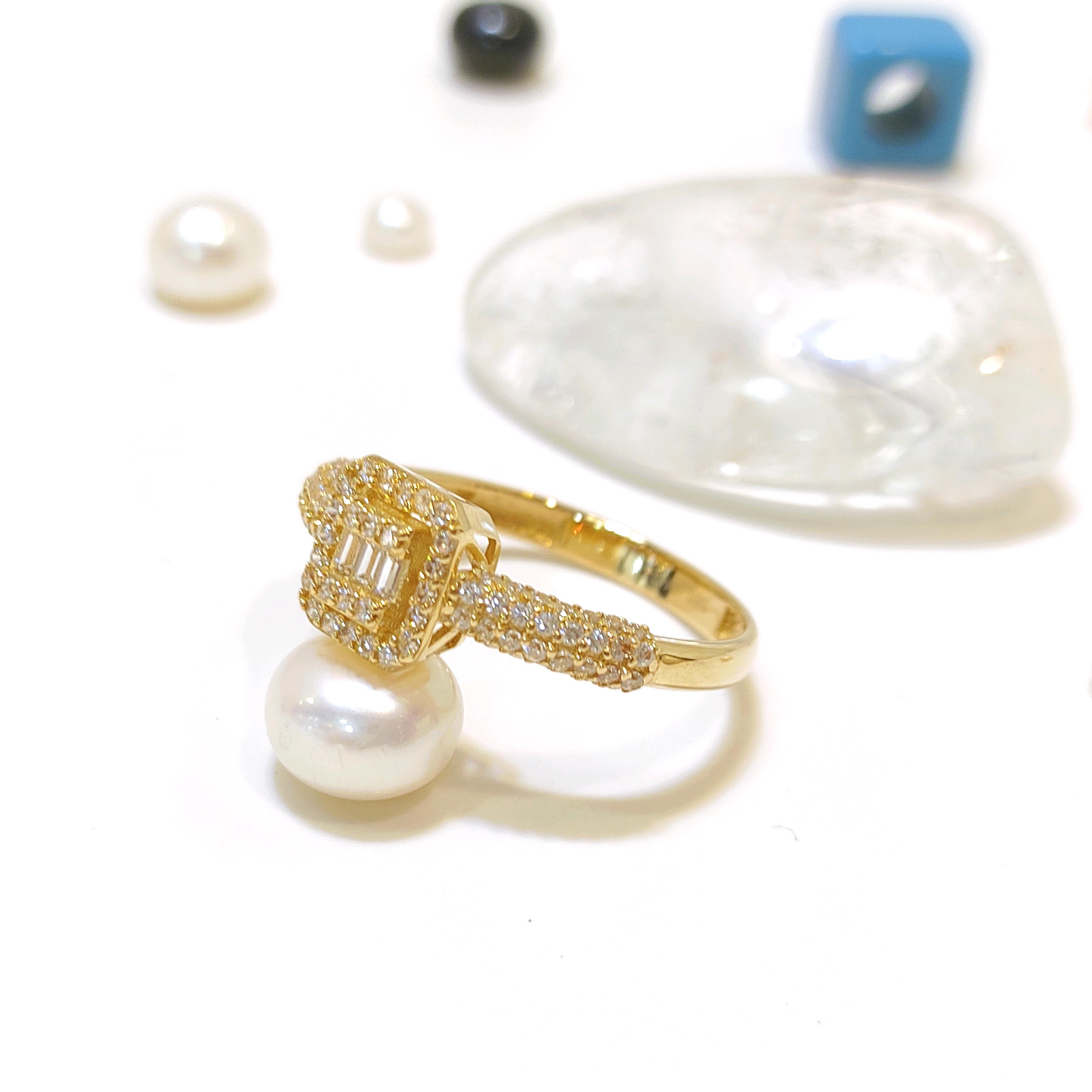 Baget Taşlı Yüzük 14 Ayar Altın HD VİDEOLU