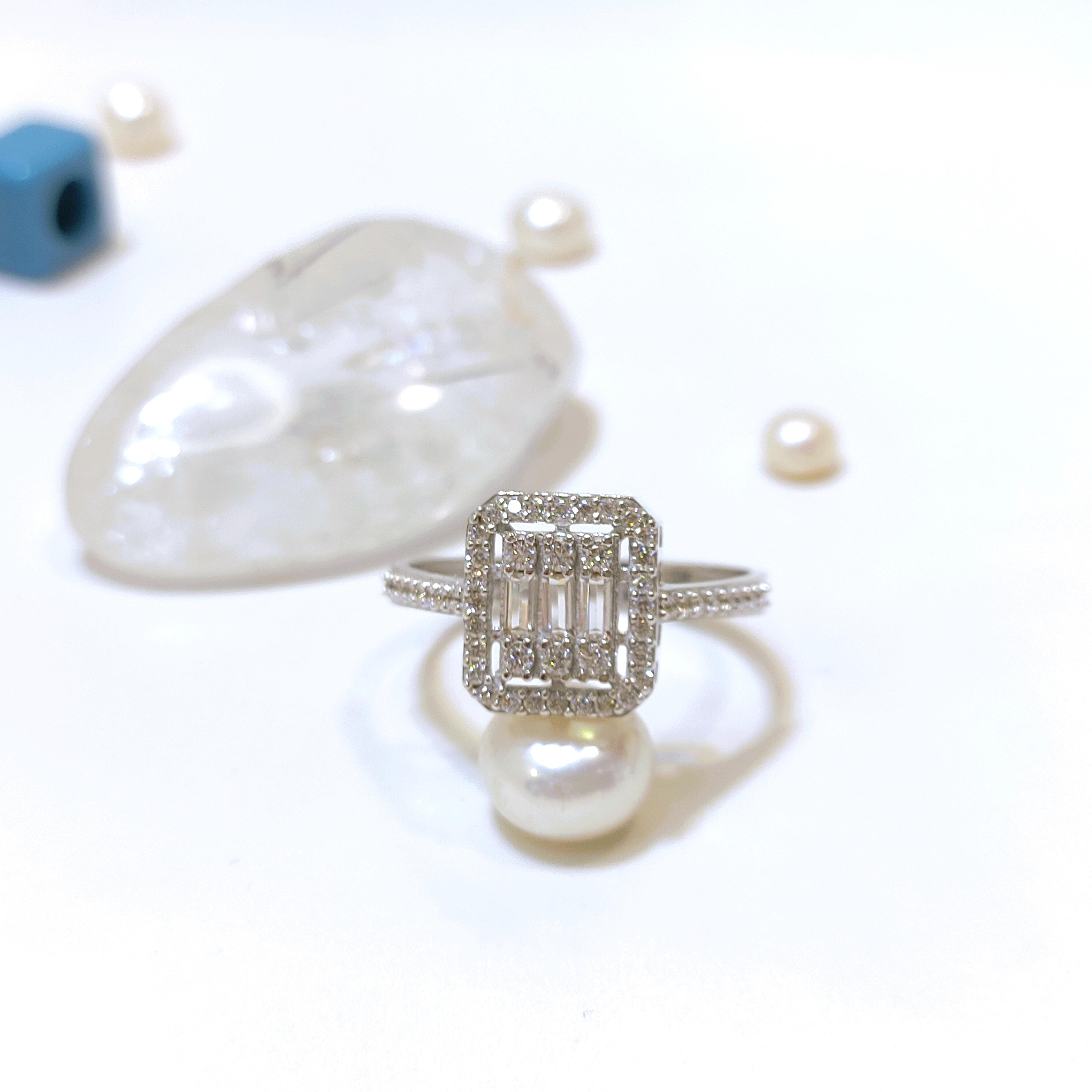 Baget Taşlı Yüzük 14 Ayar Altın HD VİDEOLU