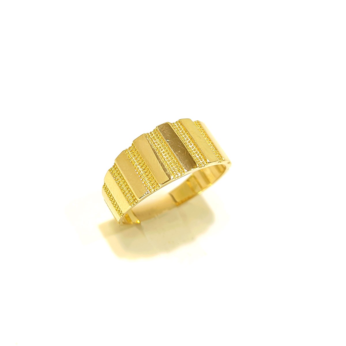 Baget Taşsız Yüzük 14 Ayar Altın