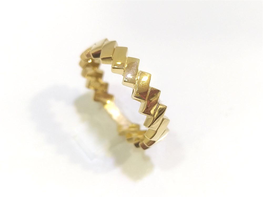 Baget Taşsız Yüzük 14 Ayar Altın