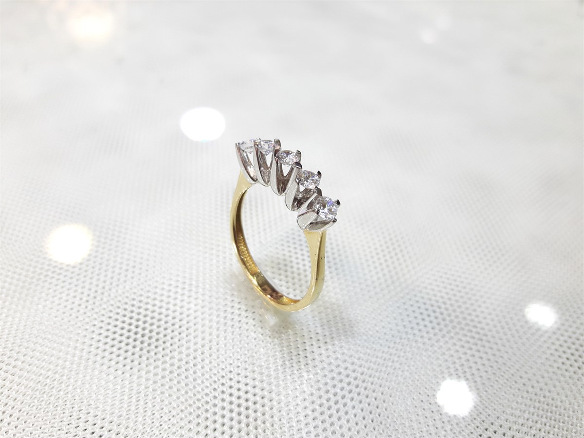 Beştaş Yüzük 14 Ayar Altın