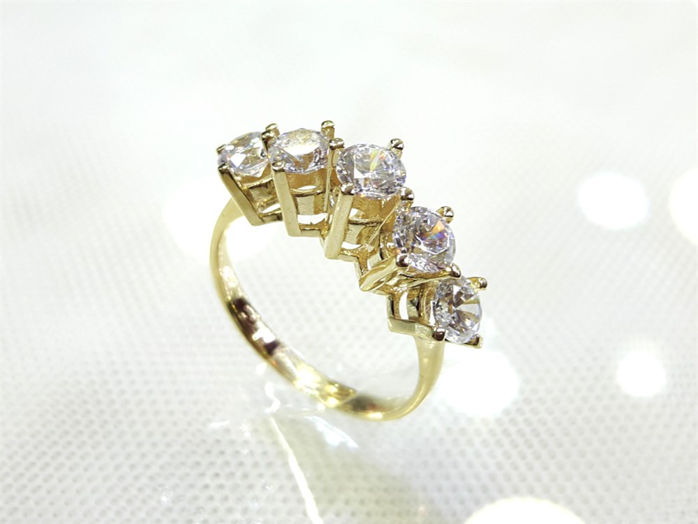 Beştaş Yüzük 14 Ayar Altın