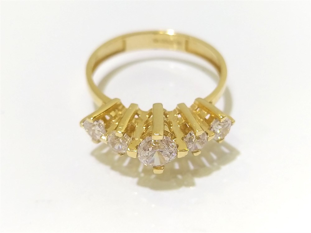 Beştaş Yüzük Sarı 14 Ayar Altın