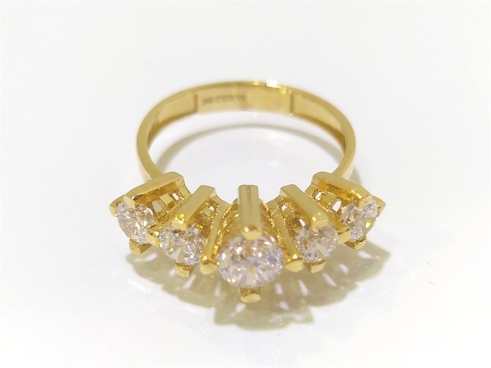 Beştaş Yüzük Sarı 14 Ayar Altın