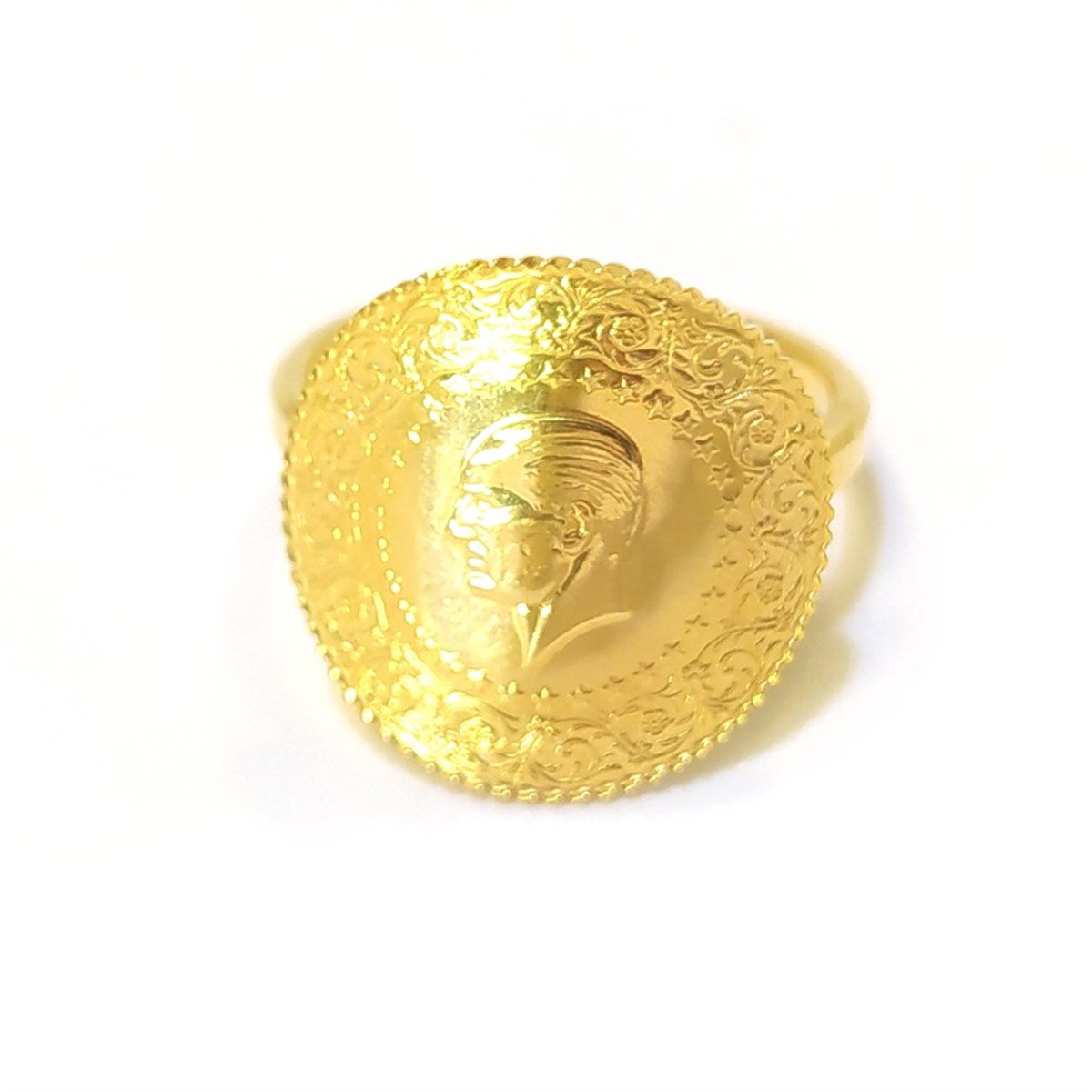 Çeyrek Altınlı Yüzük