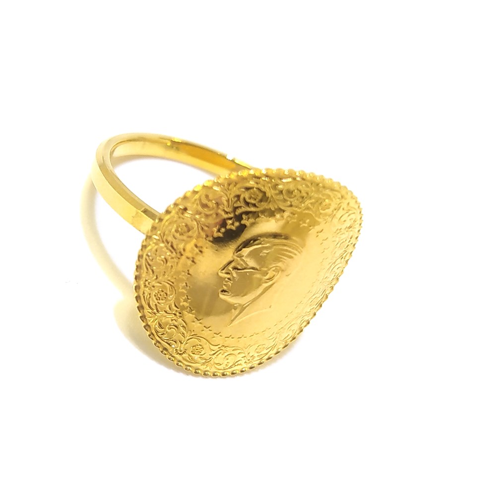 Çeyrek Altınlı Yüzük