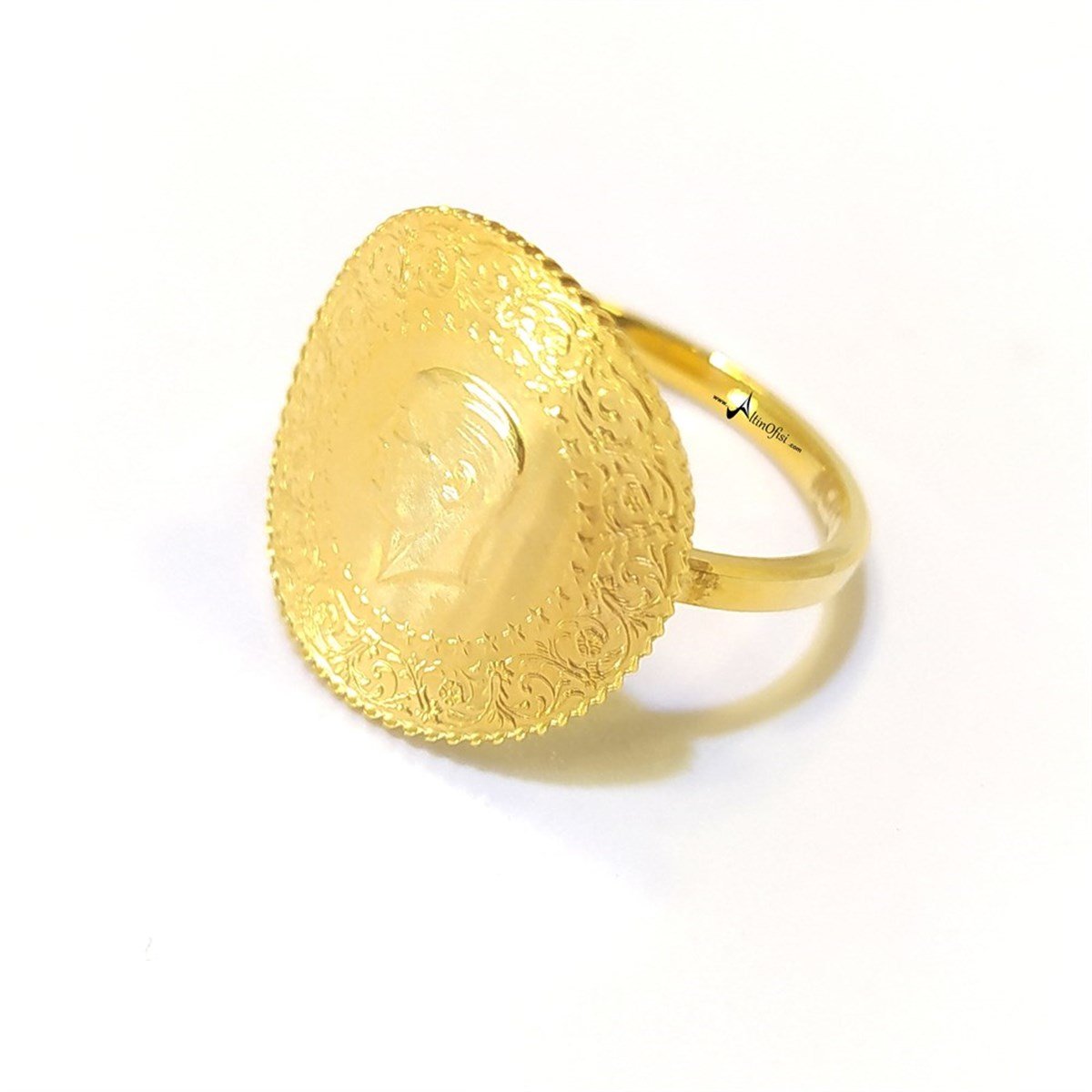 Çeyrek Altınlı Yüzük