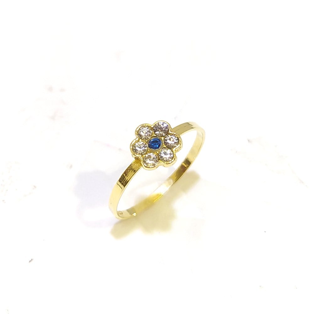 Çocuk Çiçek Yüzük 14 Ayar Altın