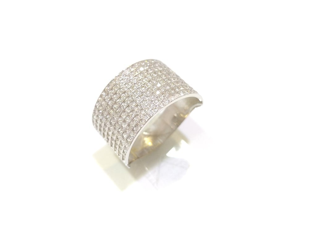 Dokuz sıralı Su Yolu Yüzük 14 Ayar Altın