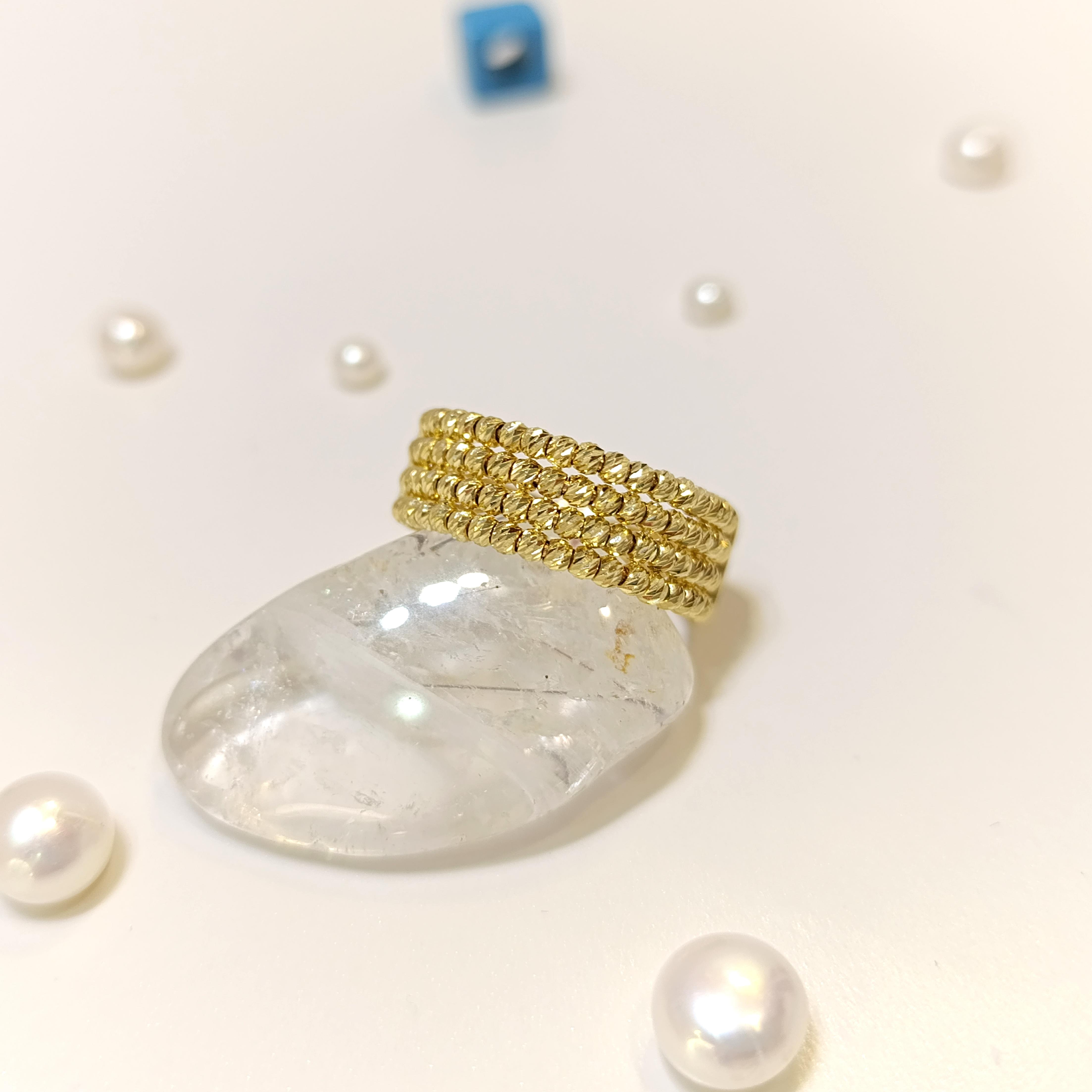 Dorika Toplu Taşsız Yüzük 14 Ayar Altın HD VİDEOLU