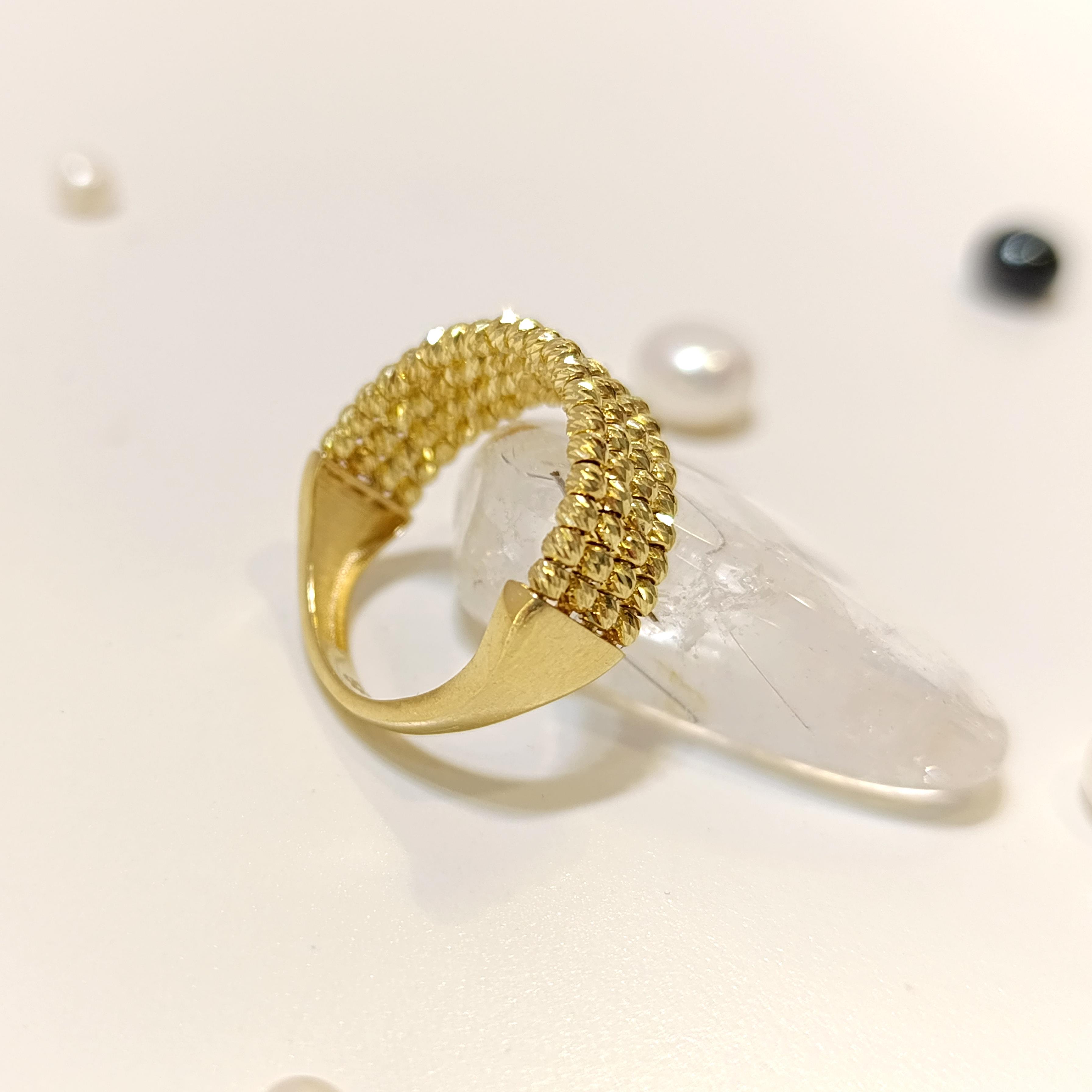 Dorika Toplu Taşsız Yüzük 14 Ayar Altın HD VİDEOLU