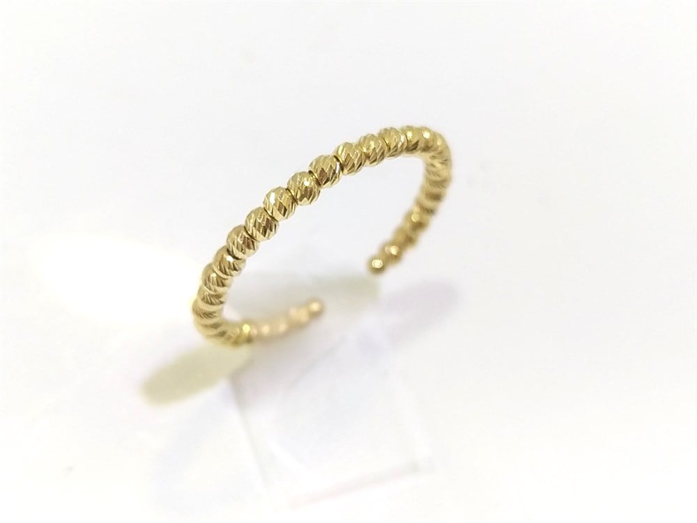 Dorika Toplu Yüzük 14 Ayar Sarı Altın