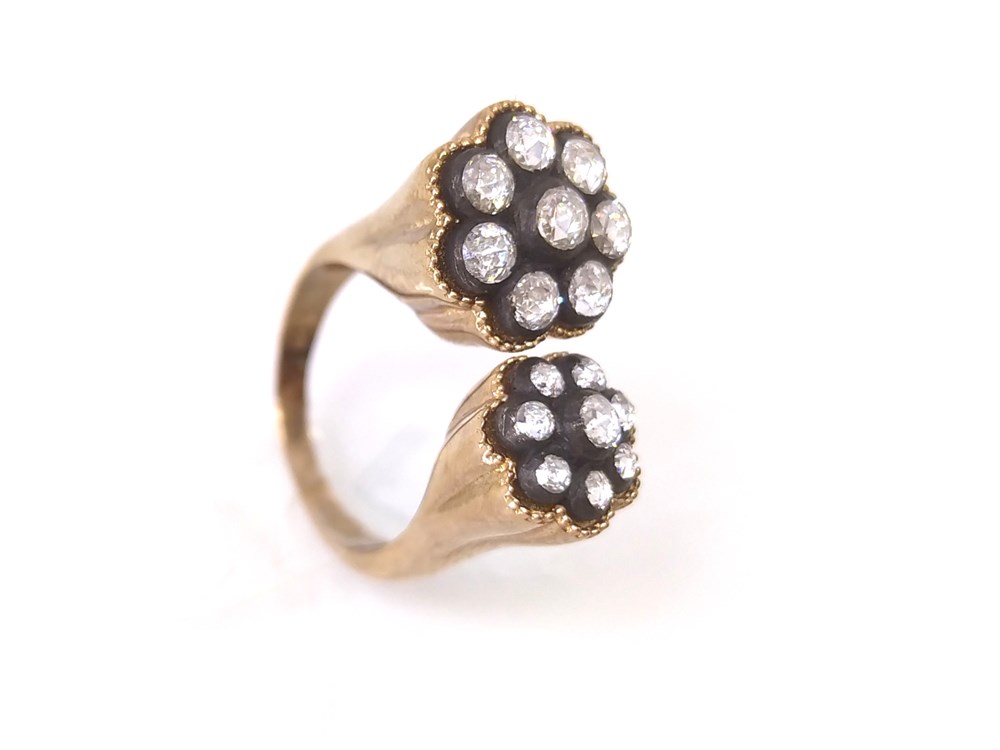 Elmas Gül Modeli Yüzük