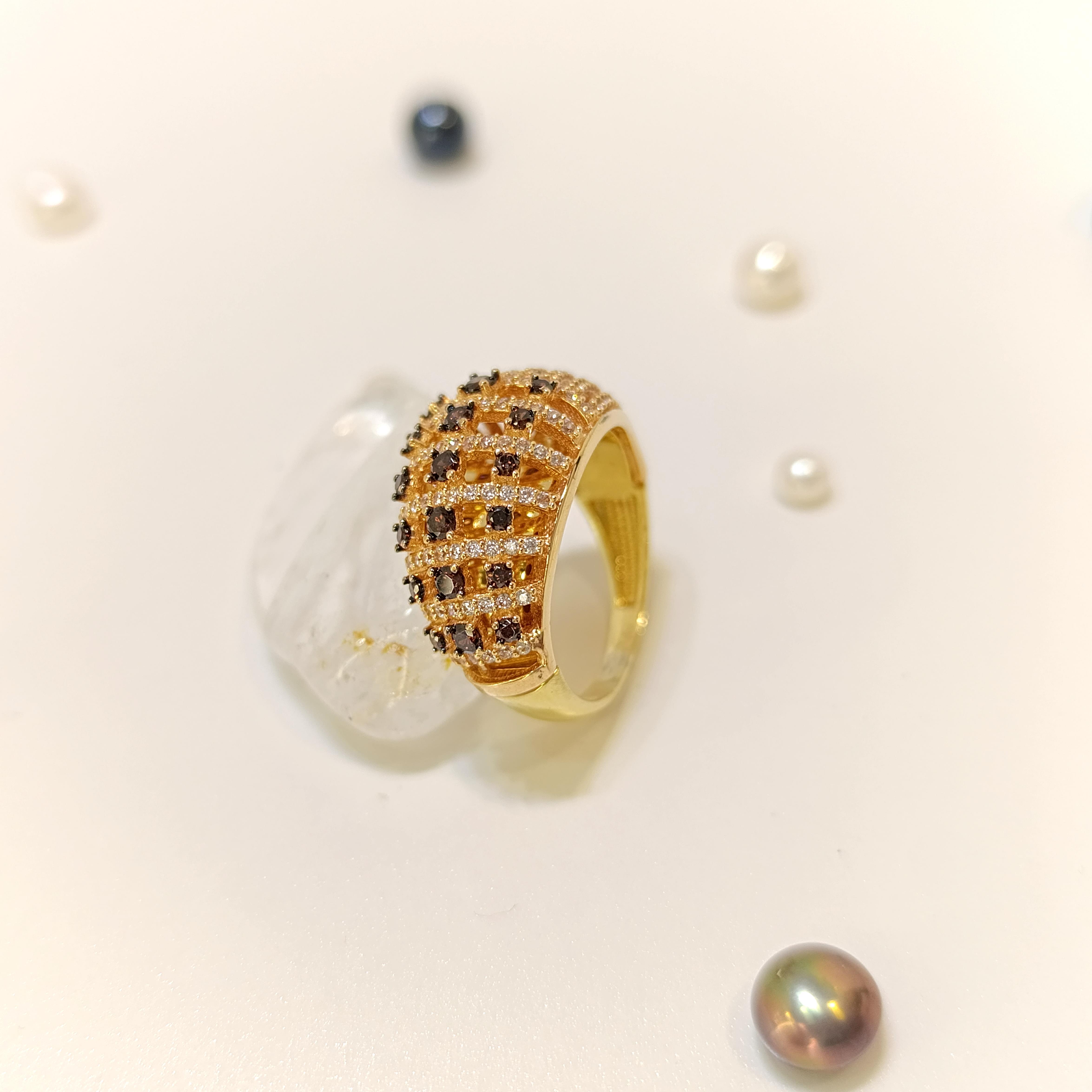 Garnet Taşlı Yüzük 14 Ayar Altın HD VİDEOLU