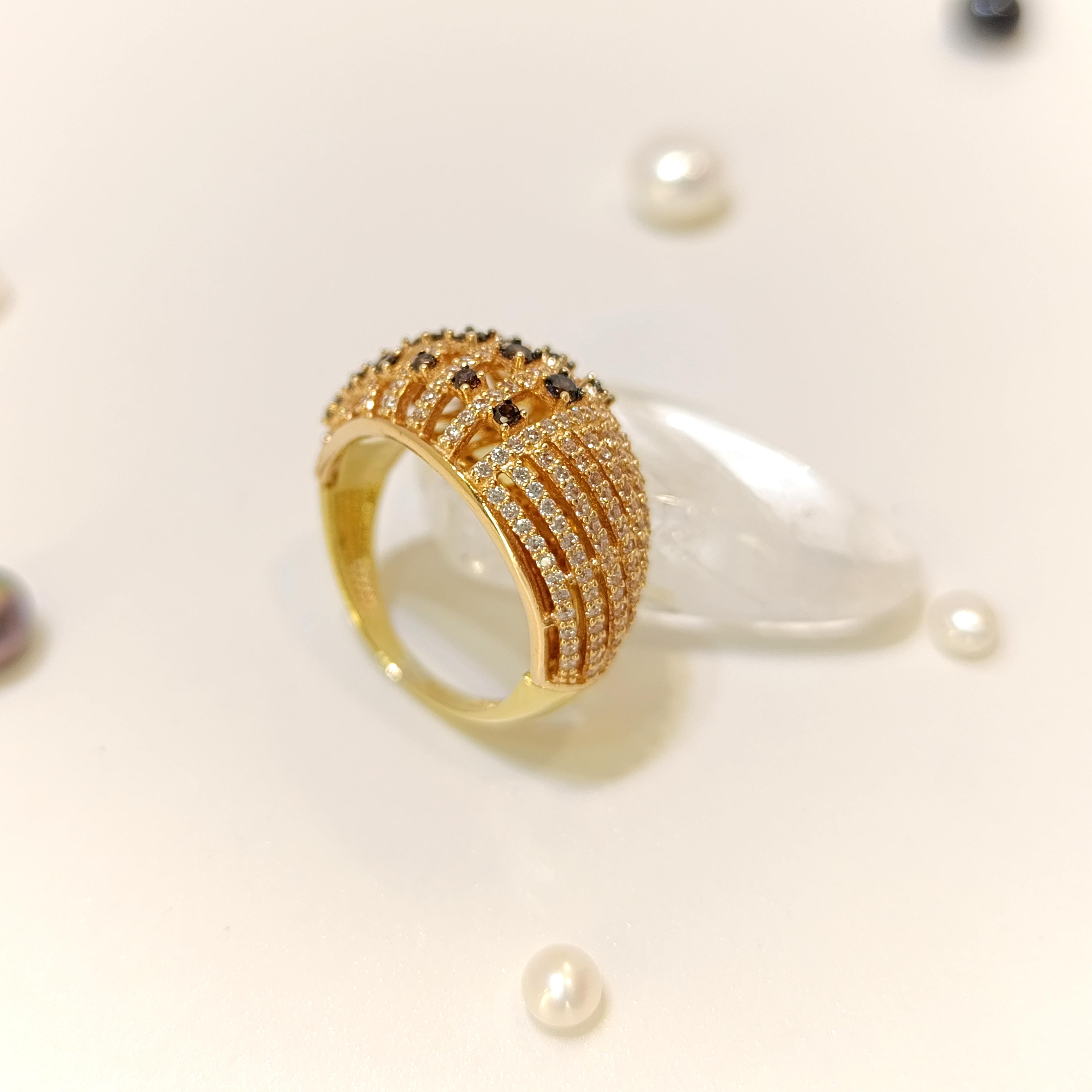 Garnet Taşlı Yüzük 14 Ayar Altın HD VİDEOLU