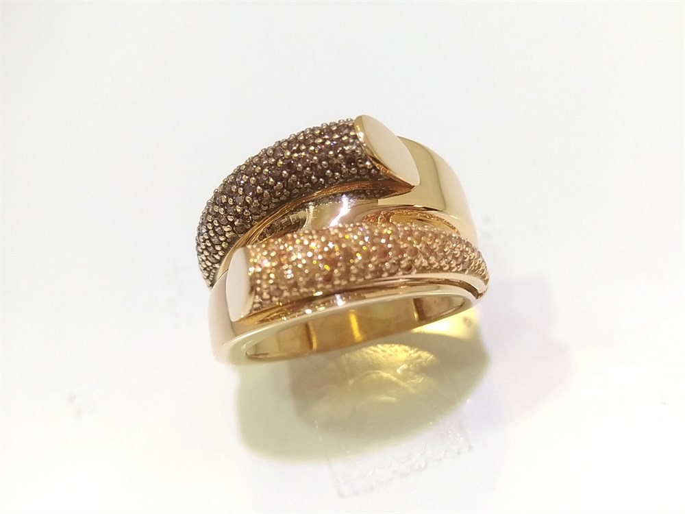 Garnet Taşlı Yüzük 14 Ayar Altın