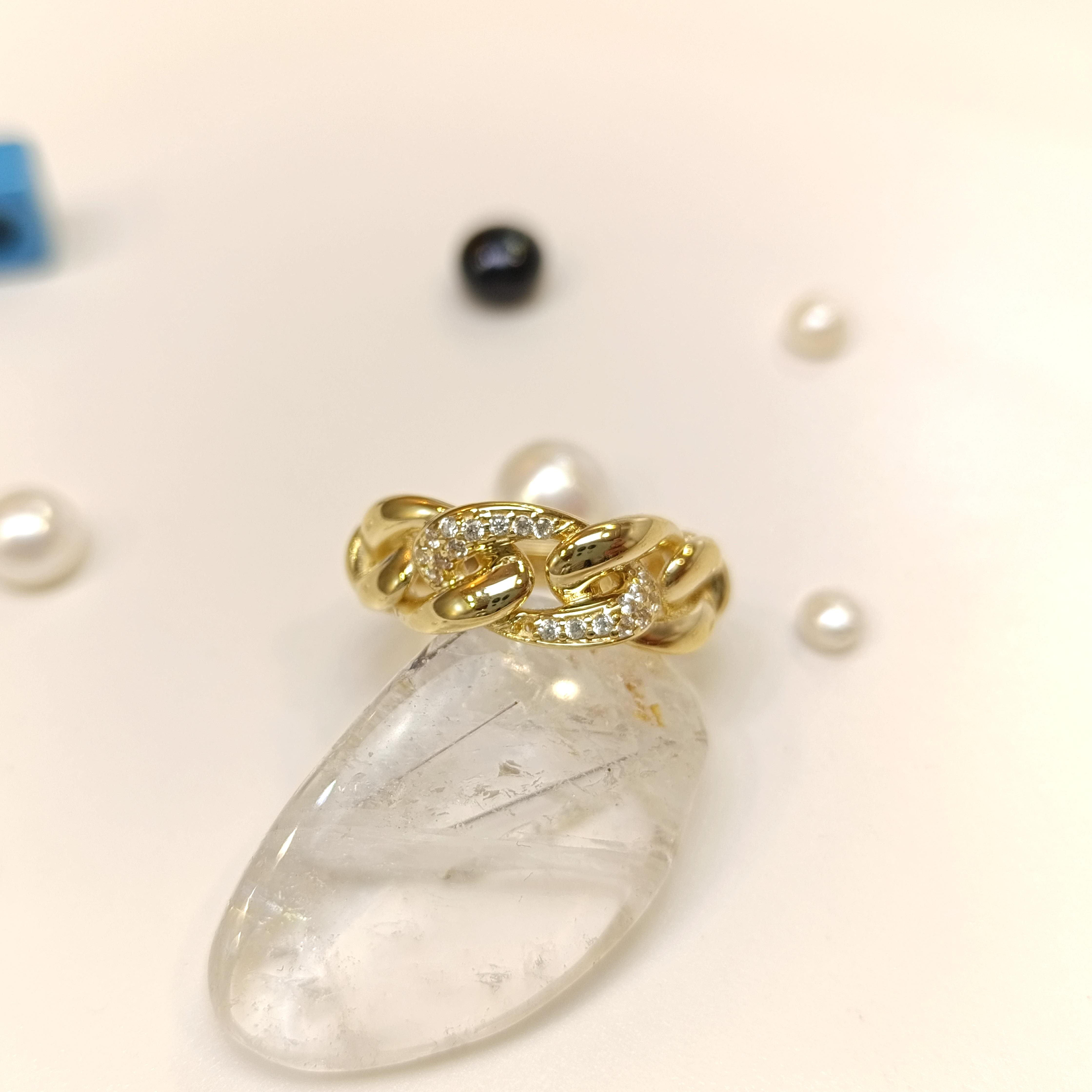 Gurmet Taşlı Yüzük 14 Ayar Altın HD VİDEOLU