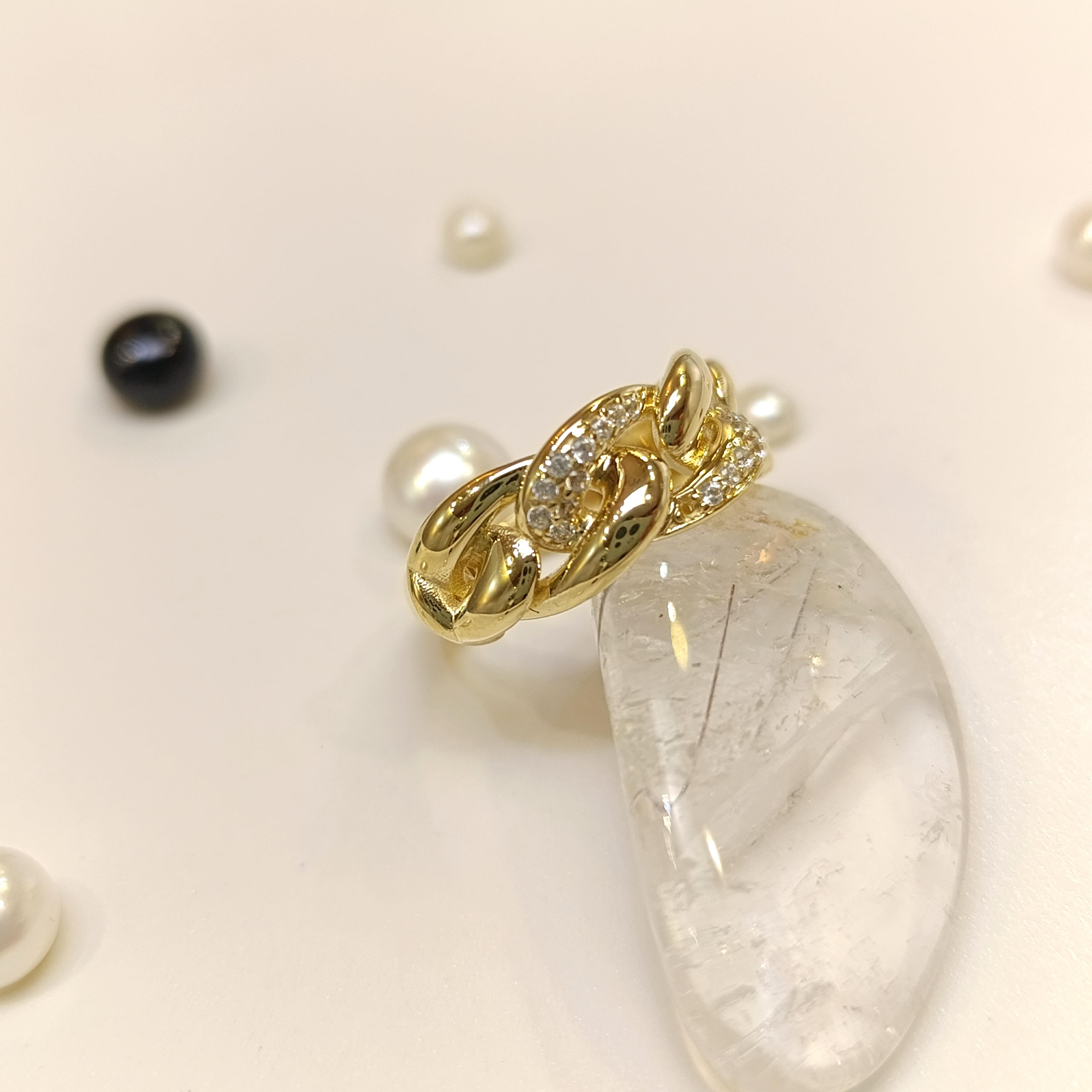 Gurmet Taşlı Yüzük 14 Ayar Altın HD VİDEOLU