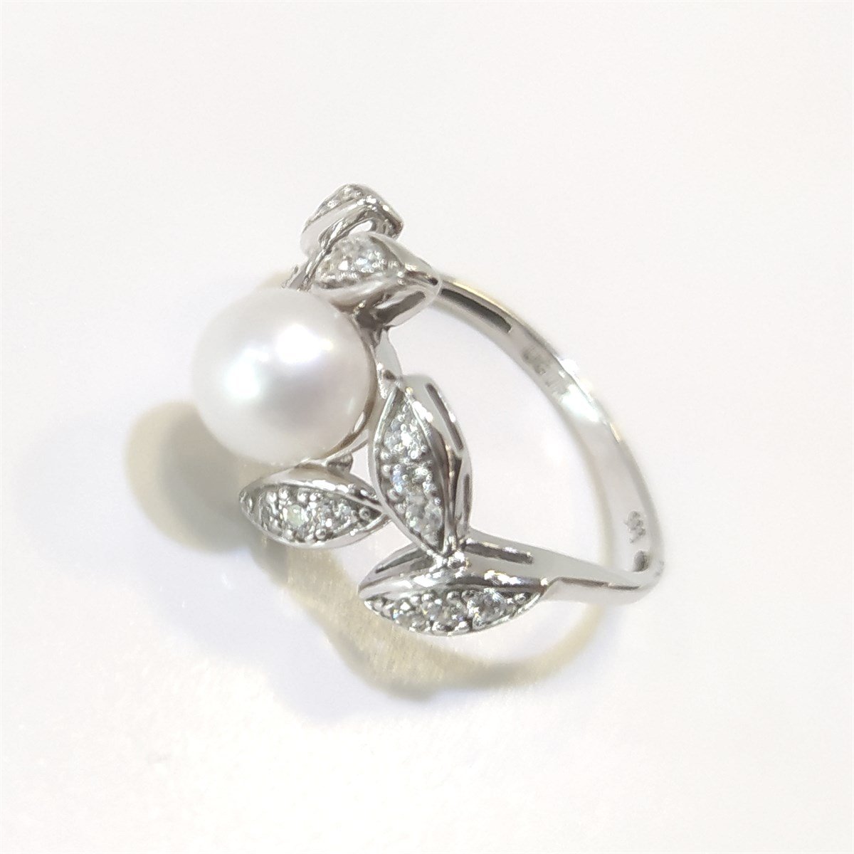 İnci Yüzük 14 Ayar Altın