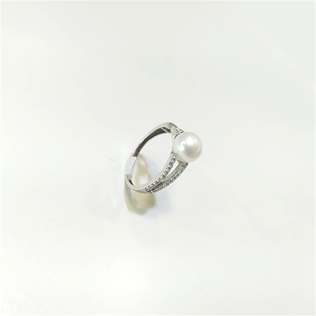 İnci Yüzük 14 Ayar Altın