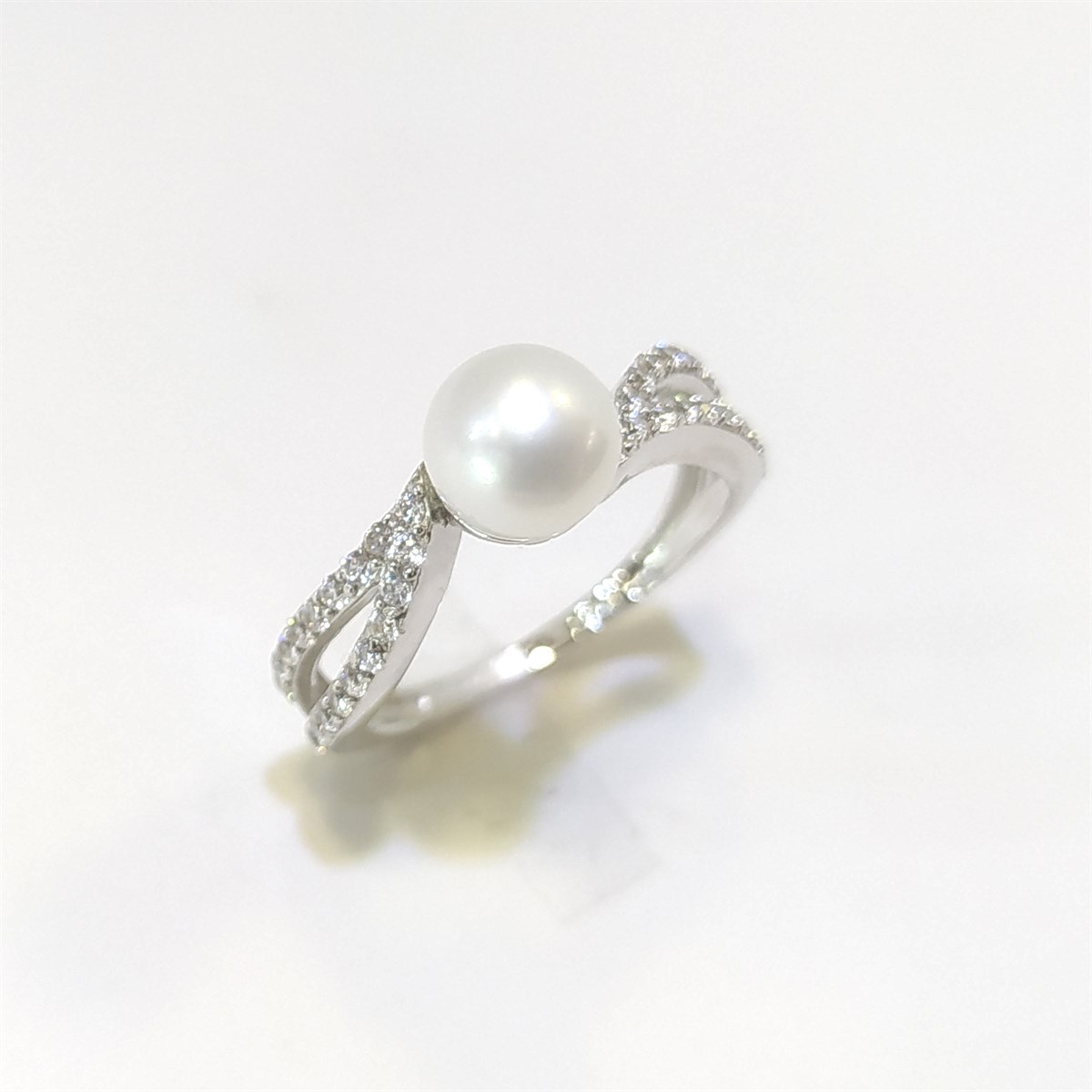 İnci Yüzük 14 Ayar Altın