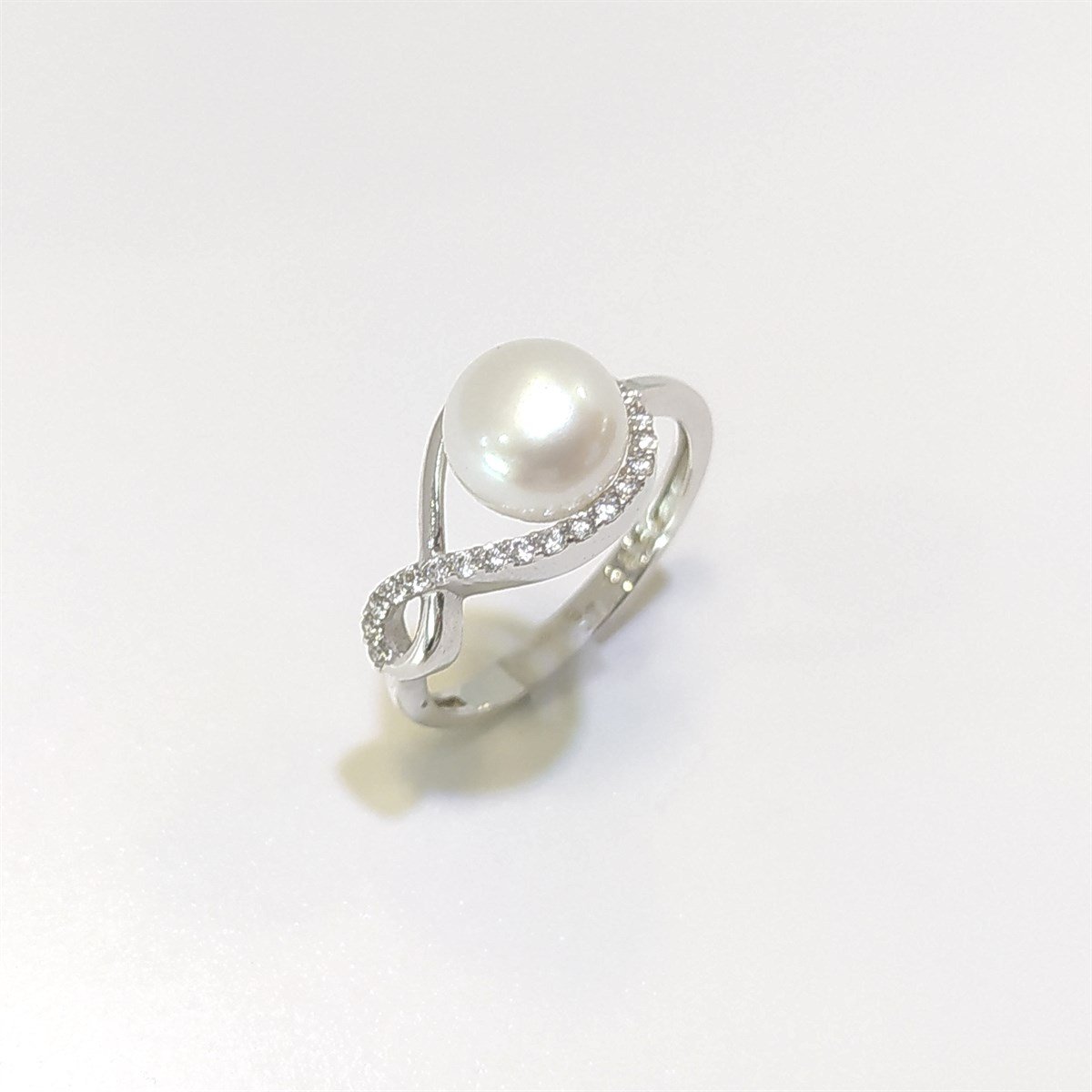 İnci Yüzük 14 Ayar Altın