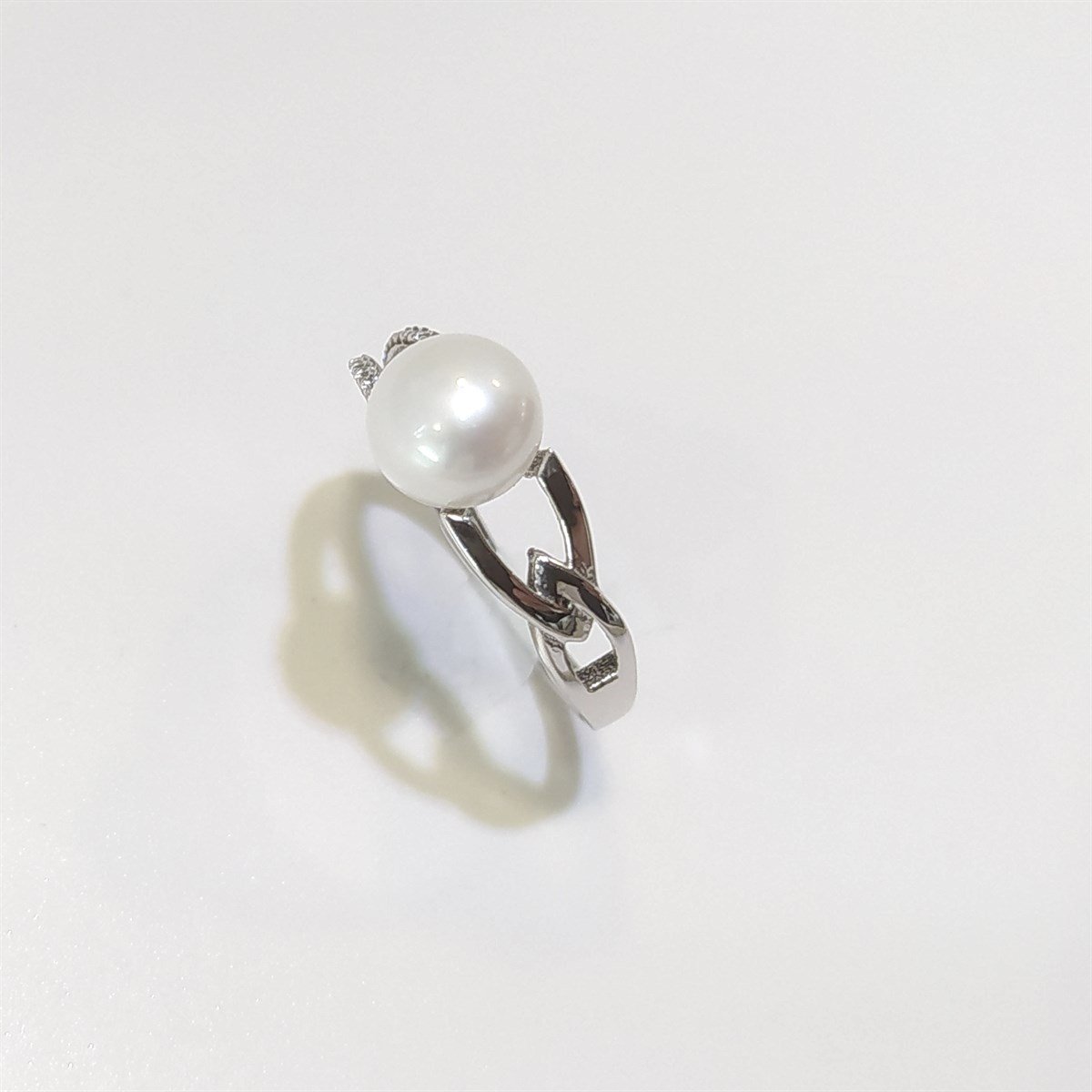 İnci Yüzük 14 Ayar Altın