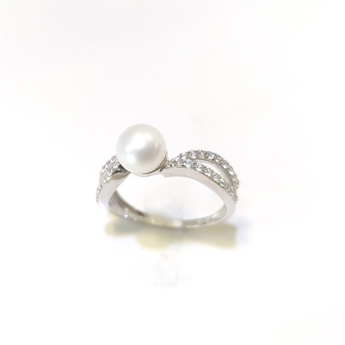 İnci Yüzük 14 Ayar Altın