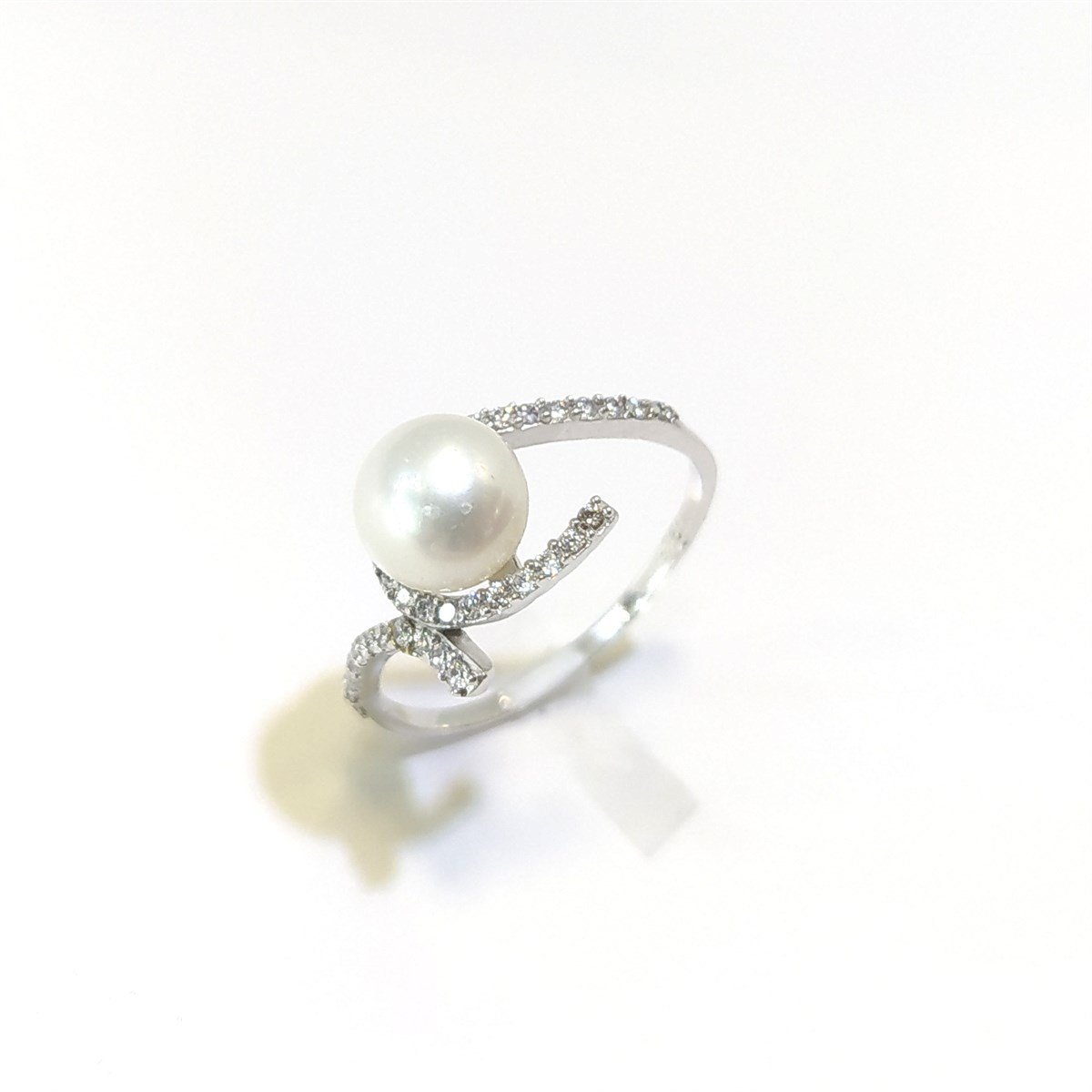 İnci Yüzük 14 Ayar Altın