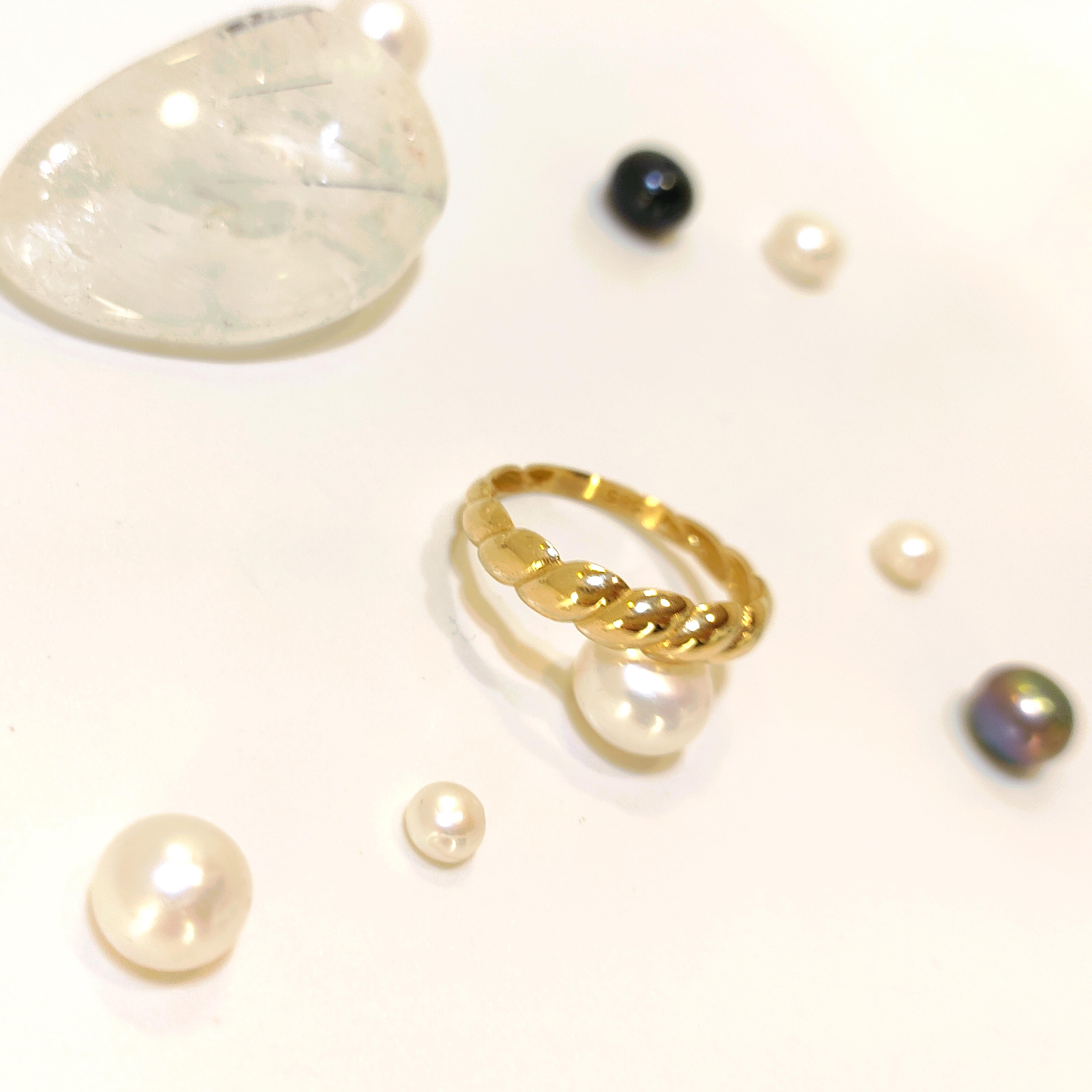 İstiridye Taşsız Yüzük 14 Ayar Altın HD VİDEOLU