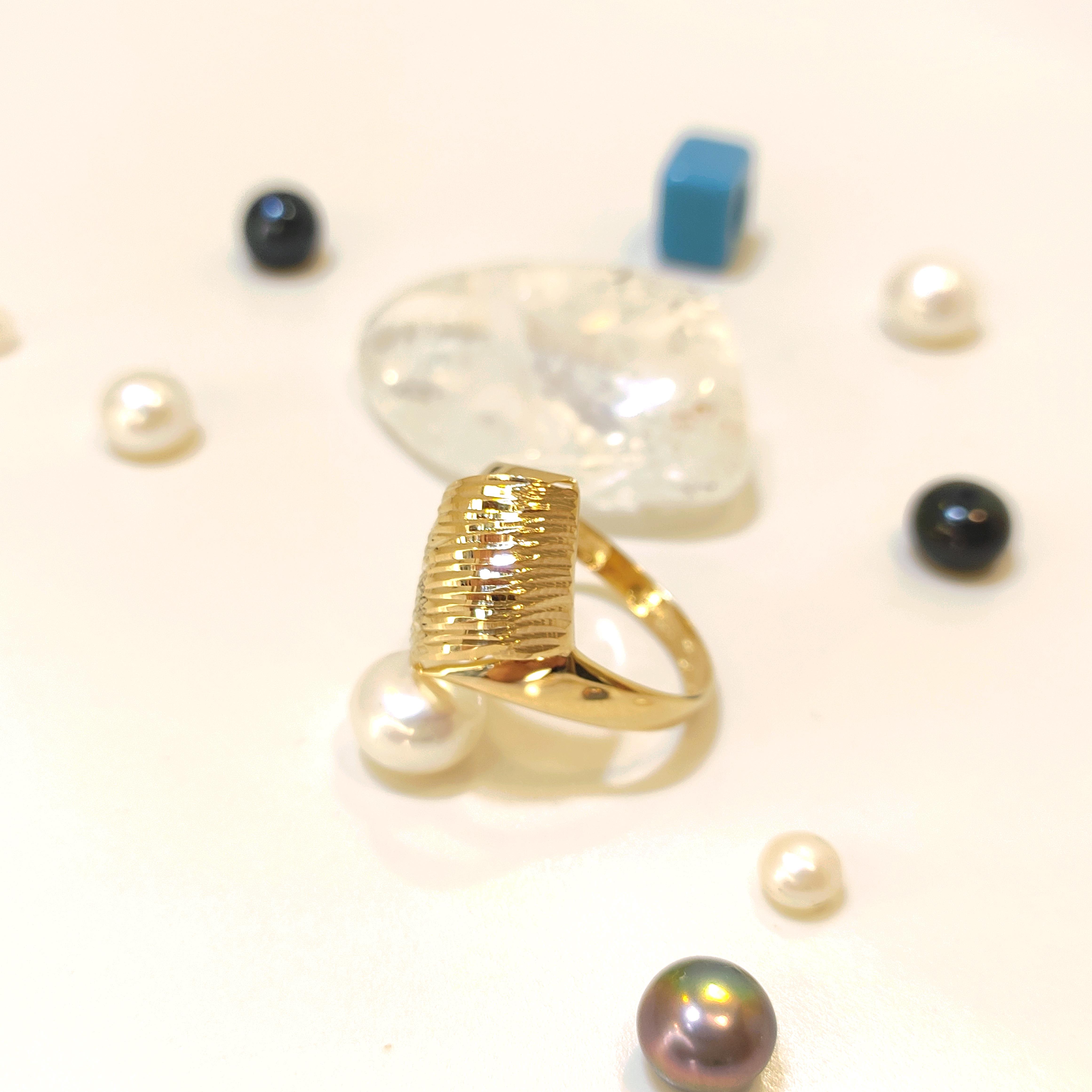 Kalem İşlemeli Taşsız Yüzük 14 Ayar Altın HD VİDEOLU