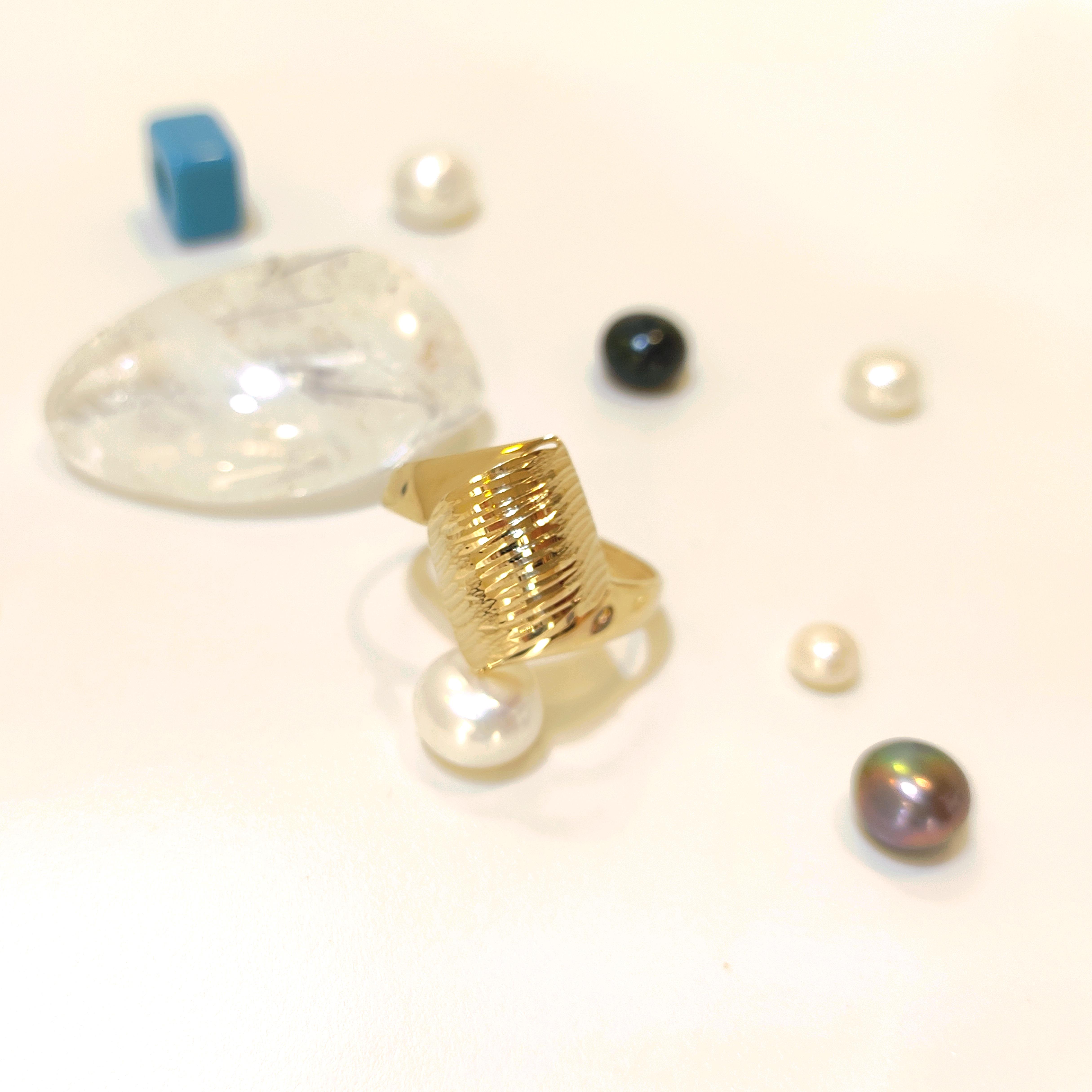 Kalem İşlemeli Taşsız Yüzük 14 Ayar Altın HD VİDEOLU